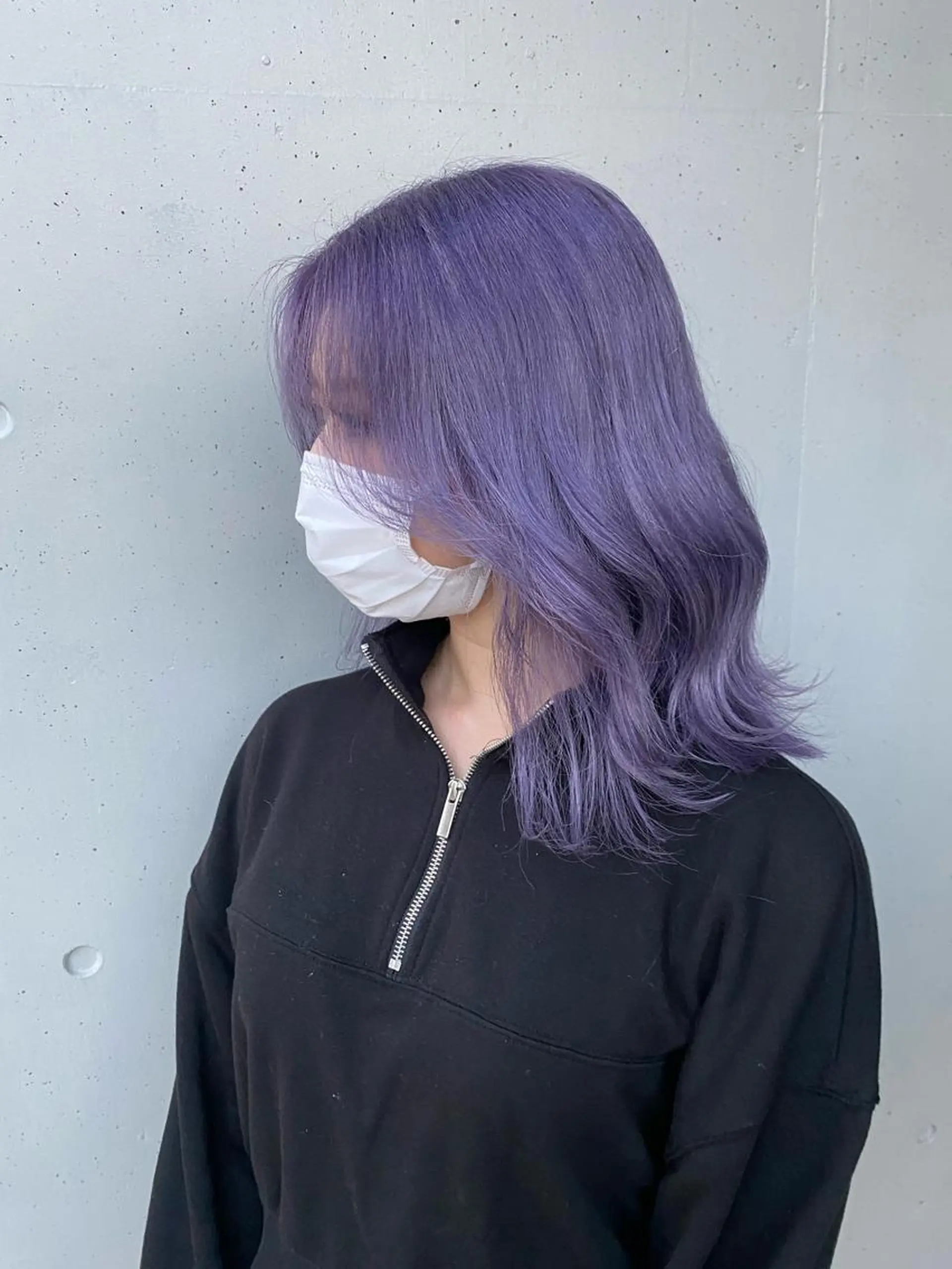 ミディアム ヨシンモリ 韓国風ヘア レイヤーカット 髪質改善 髪質改善カラーゆうひのヘアスタイル