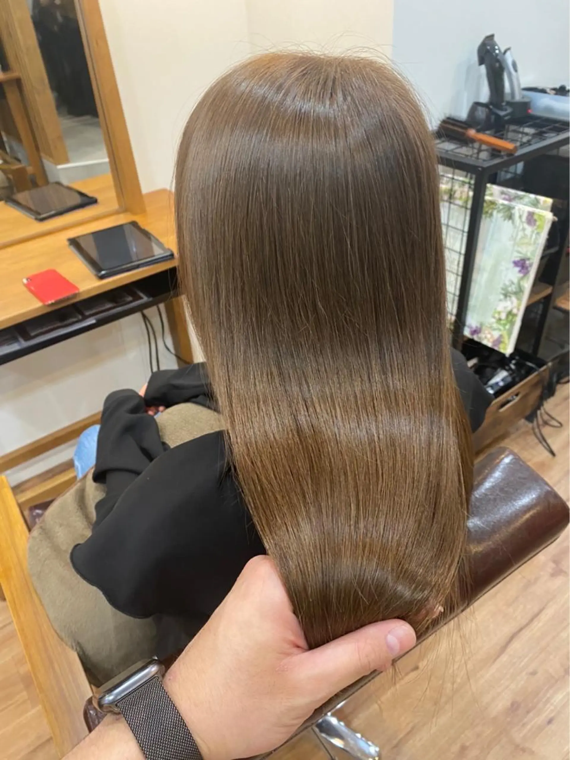 ロング 髪質改善&縮毛矯正 カット/soyaのヘアスタイル