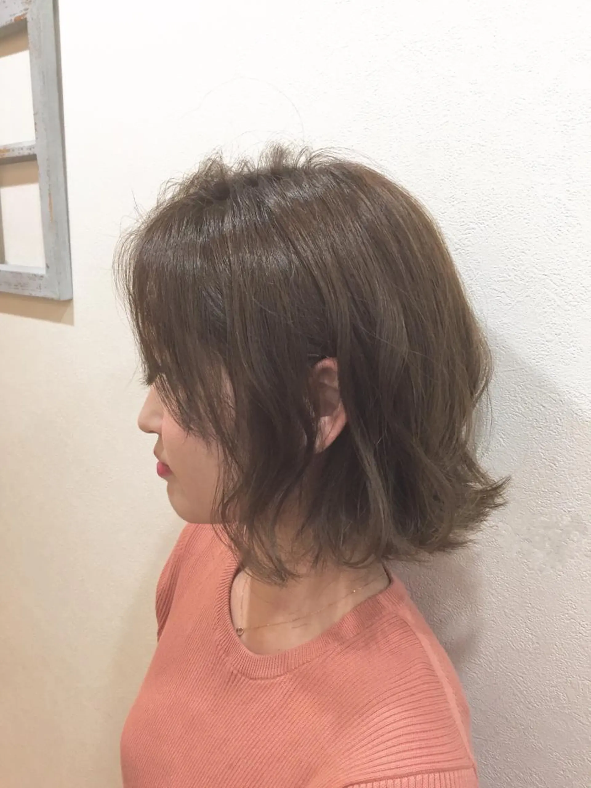 ショート カラー 透明感/ 美髪矯正/田中恭のヘアスタイル