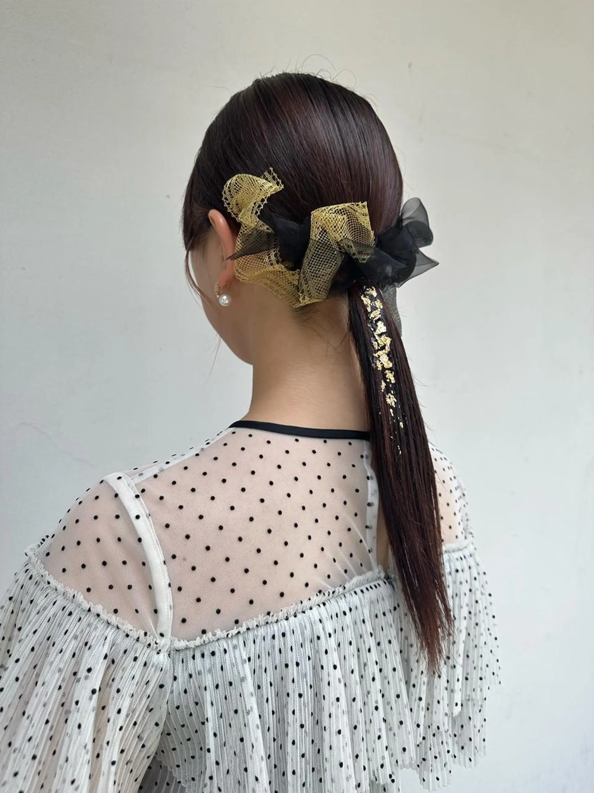 ロング ヘアアレンジ 女性に人気♪ はやしほのかのヘアスタイル