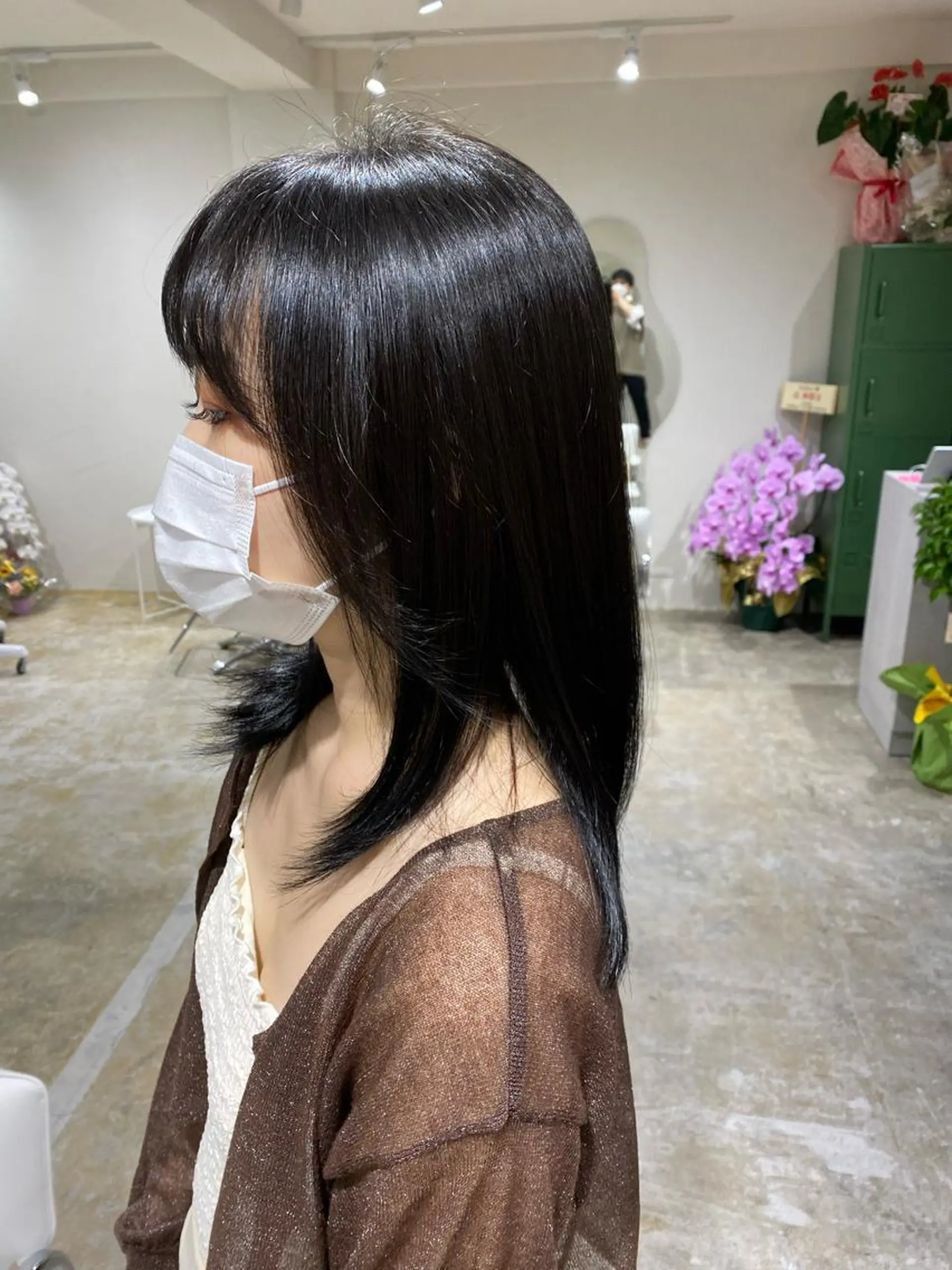 セミロング 髪質改善 Sabby氏川洸希 パーマのヘアスタイル