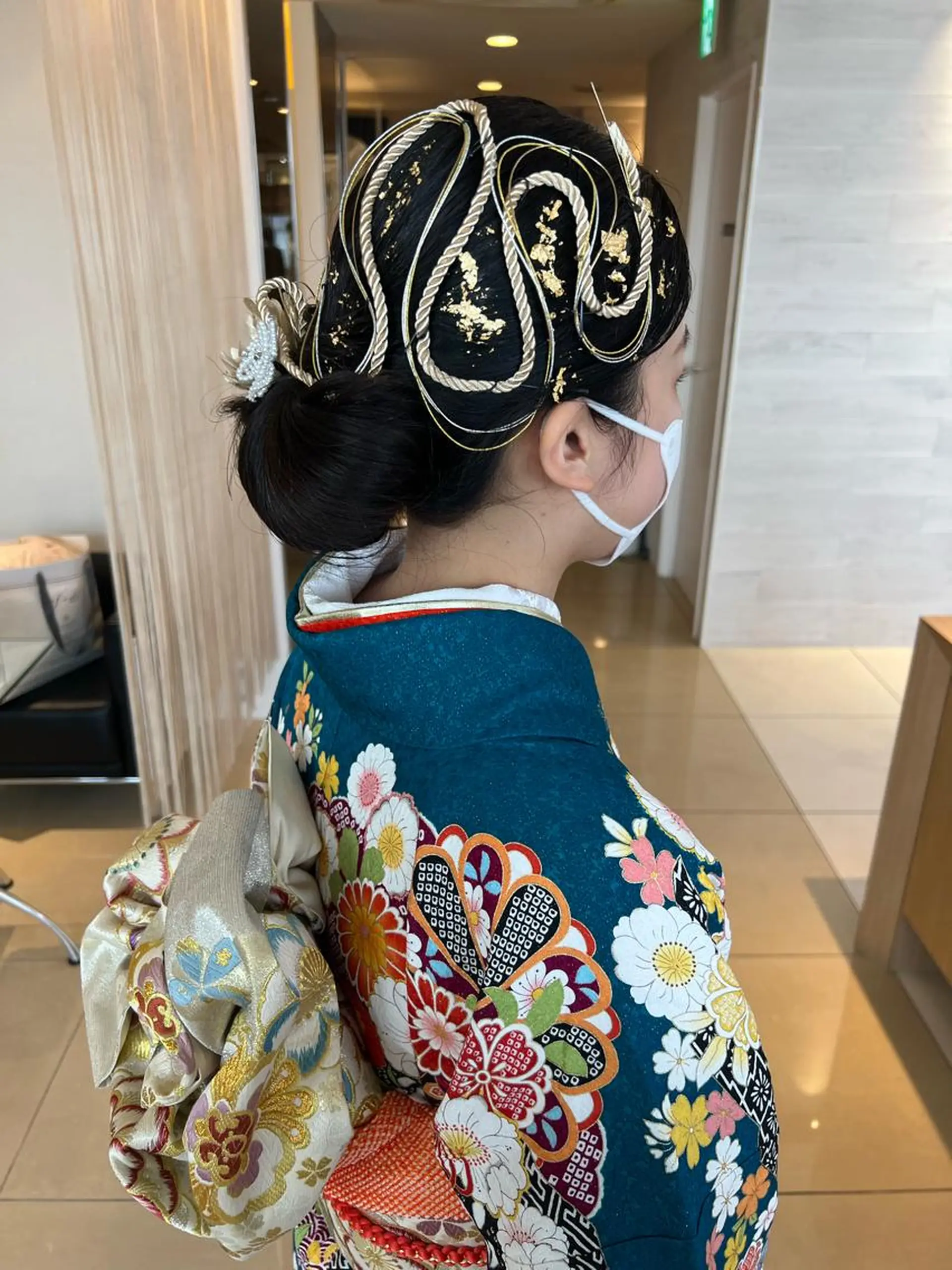 ヘアアレンジ 卒業式のヘアスタイル 松永 梨央のヘアスタイル