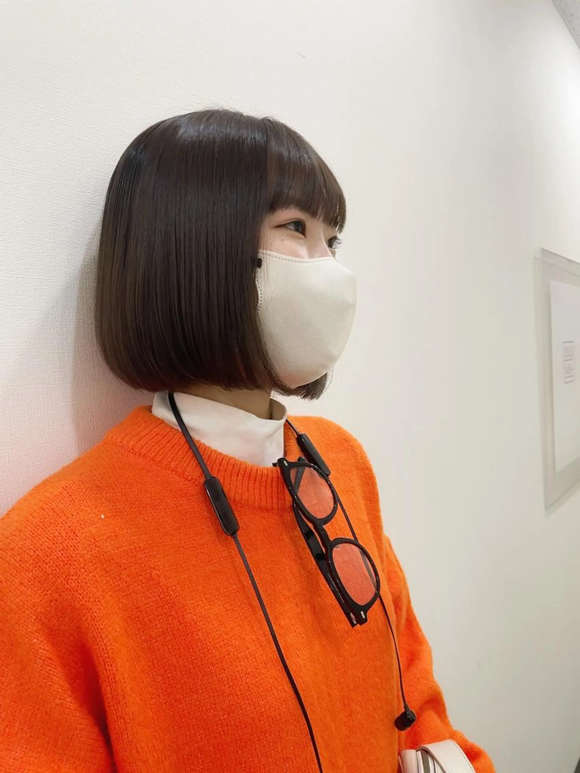 ショート カラー ショートボブ ハンサムショート ブリーチ ブリーチなしカラー ボブ 👑銀座ショート/ 絶壁補正/金子涼👑のヘアスタイル