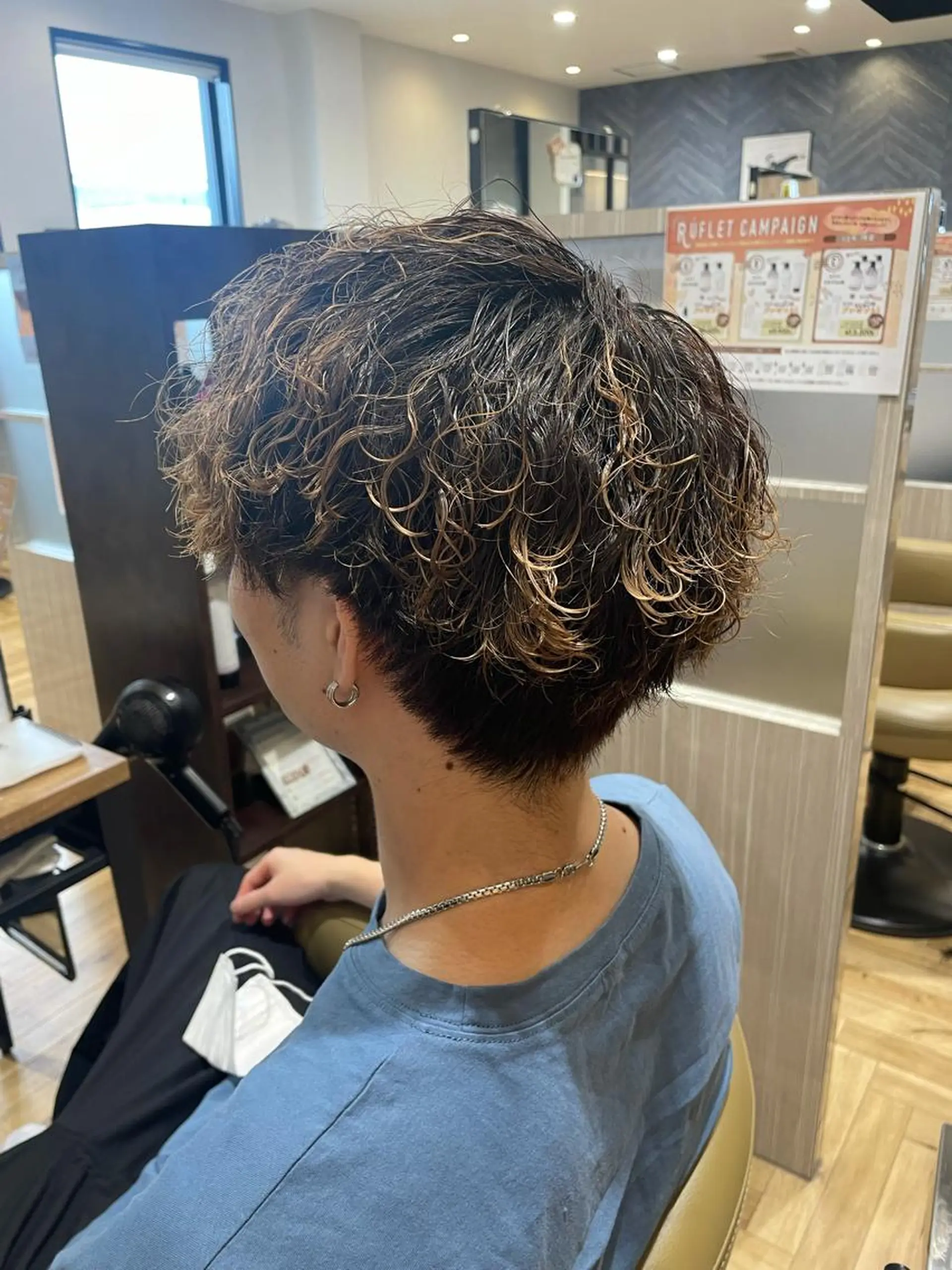 パーマ 中村 誠也のヘアスタイル