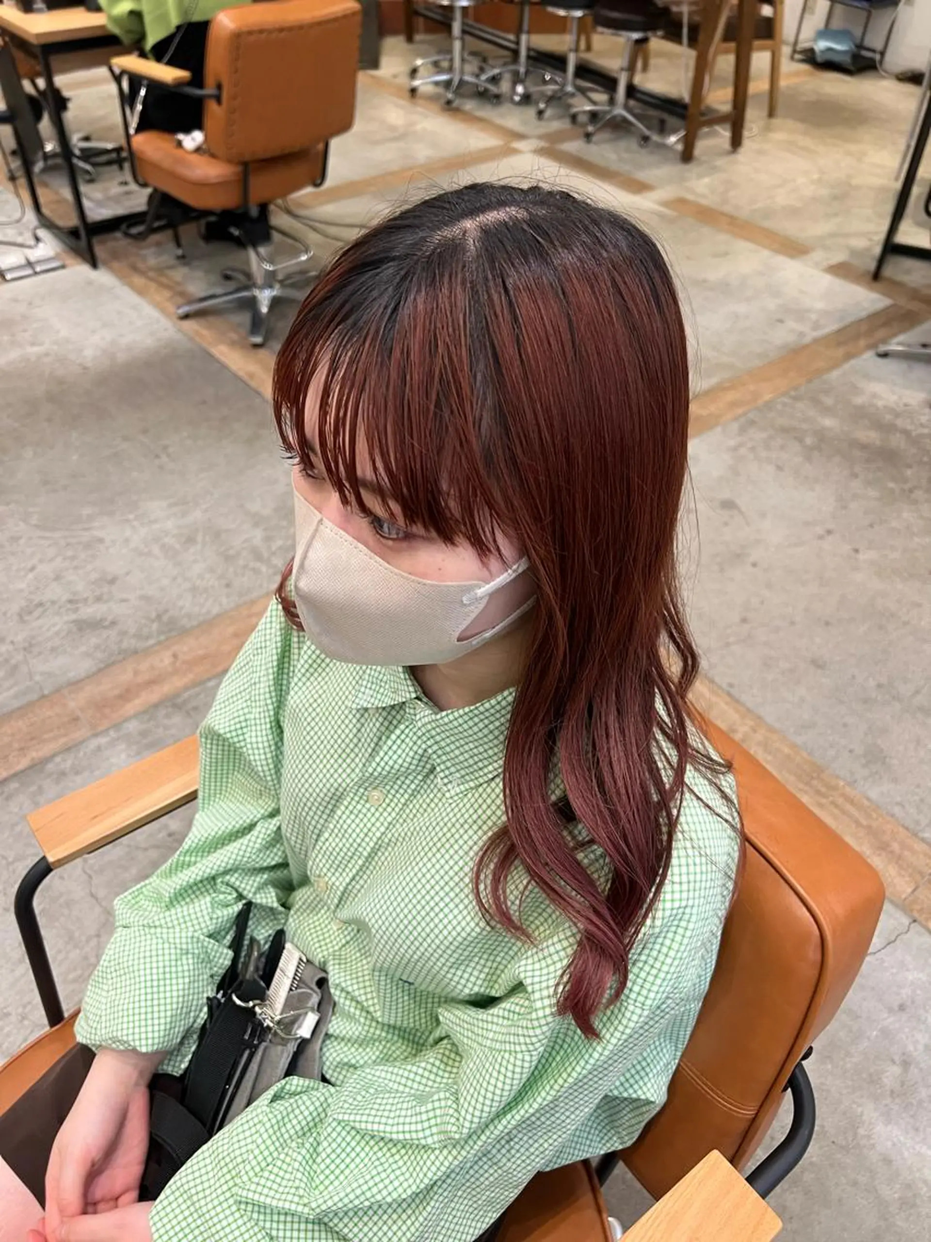 セミロング ヘッドスパ/縮毛矯正 /横山陸人のヘアスタイル