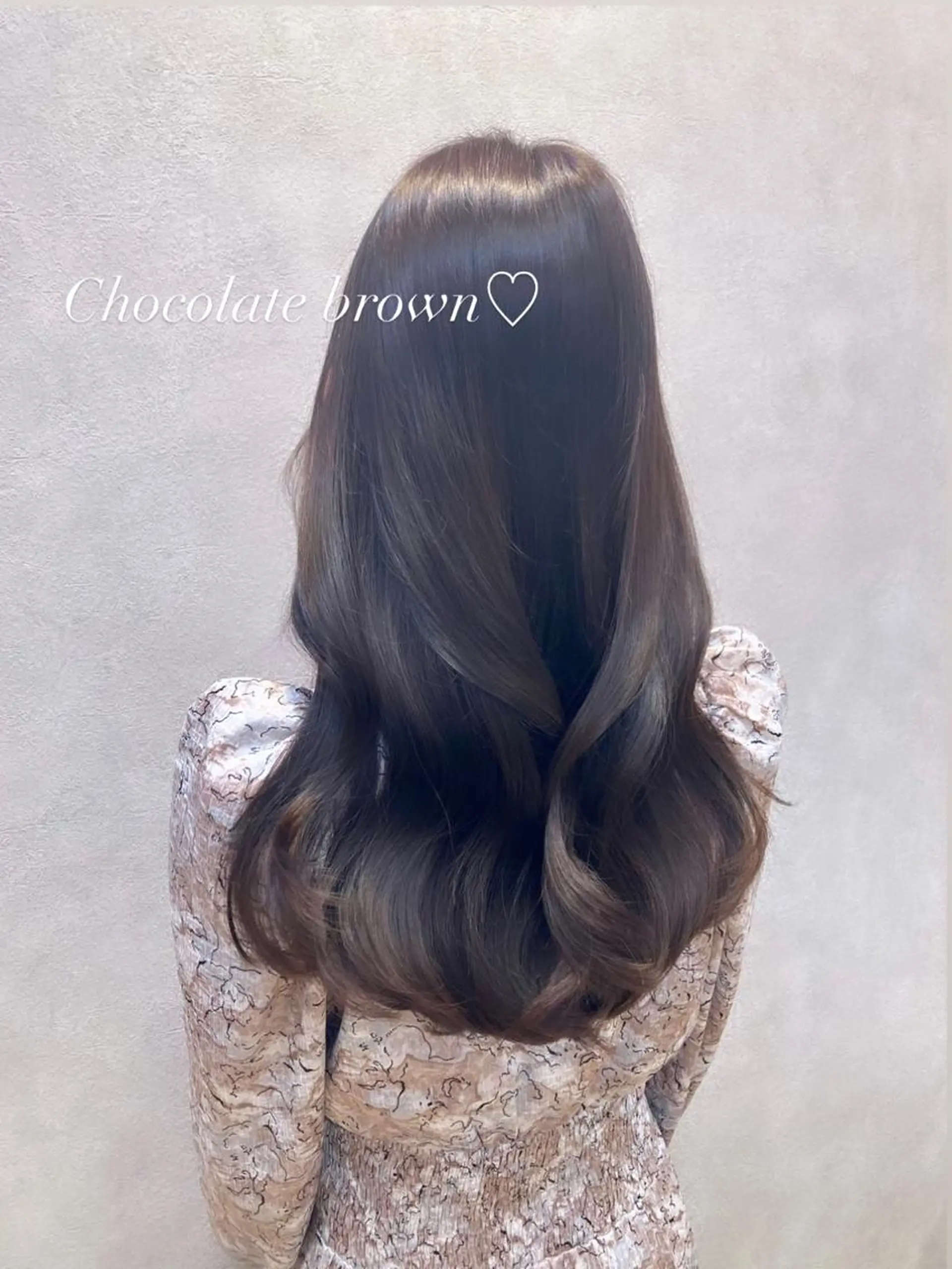 ロング カラー カット ヘアカラー トリートメント SALOWIN銀座一丁目suite店所属・🩷韓国ヘア/ヨシン モリ🩷Maikaのヘアスタイル