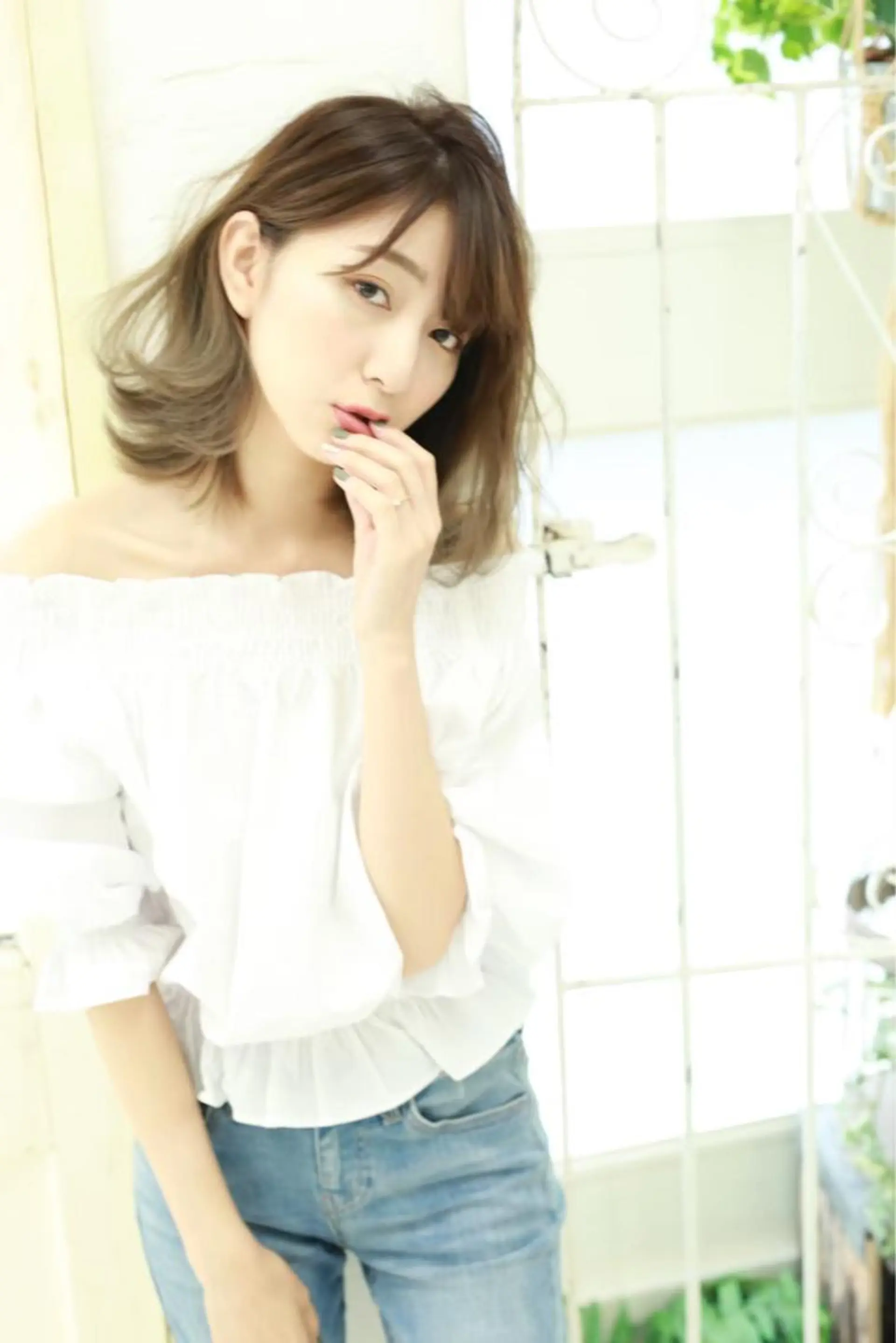 ミディアム LEVIJU hair所属・韓国ヘア🕊村上 ののこ🕊のヘアスタイル