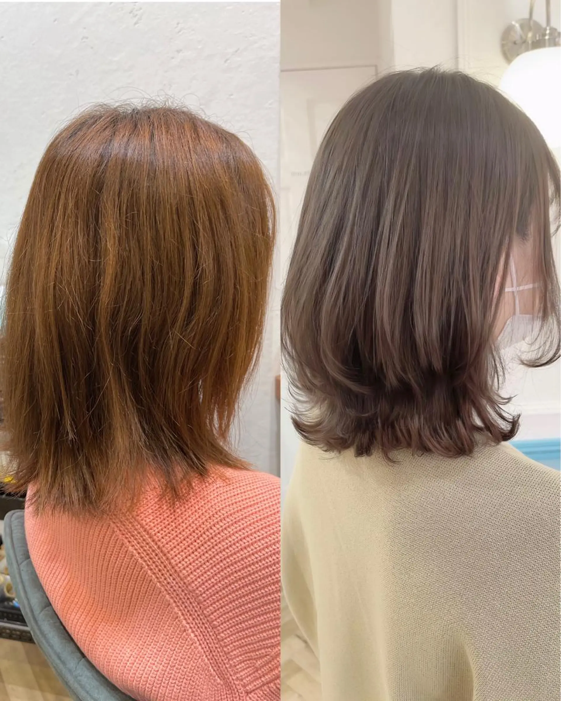 ミディアム カラー パーマ ヘアアレンジ ヘアカラー トリートメント ヘアセット Londideal 高橋ヒロシのヘアスタイル