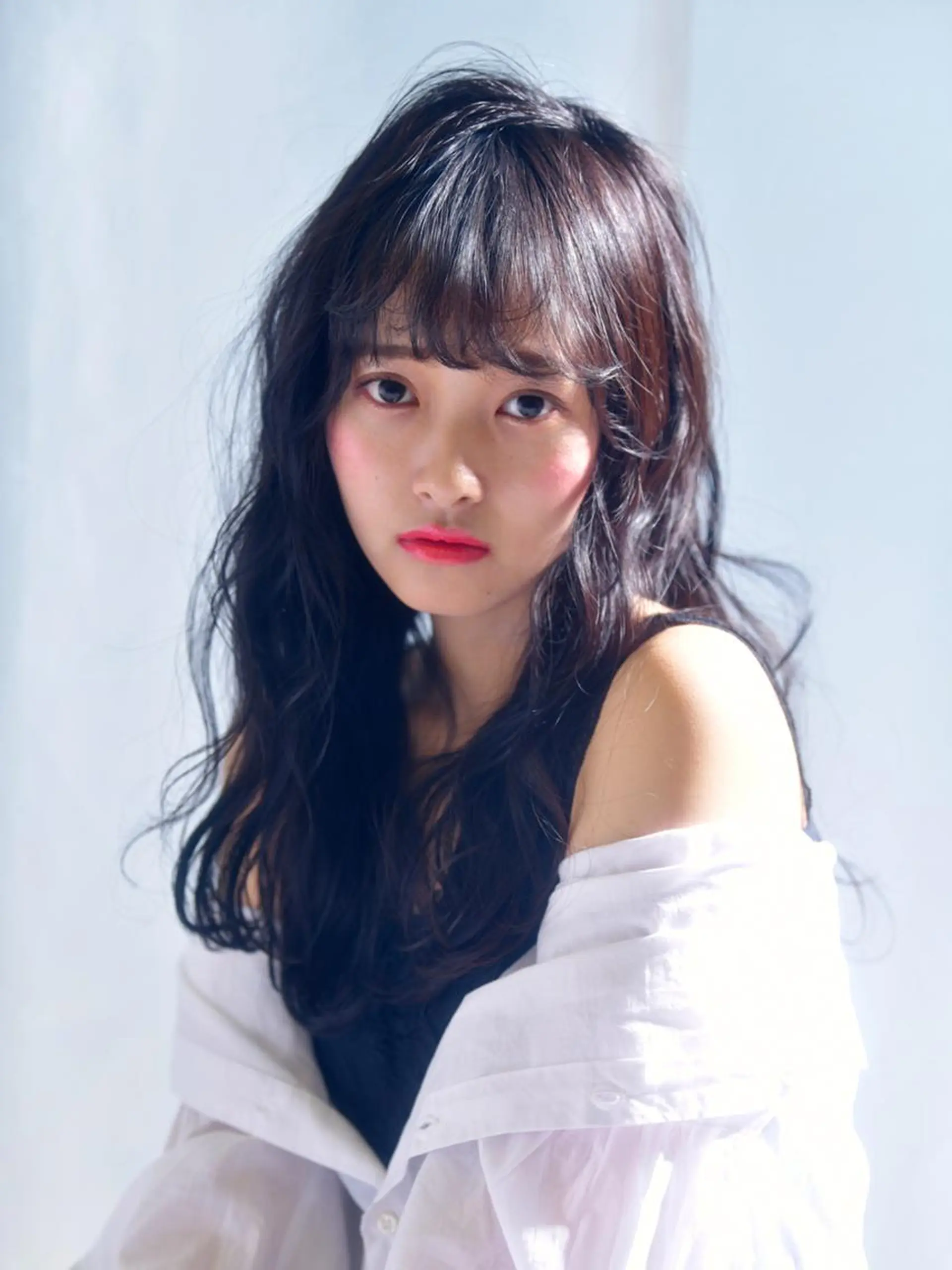 カラー RINA 🩵のヘアスタイル