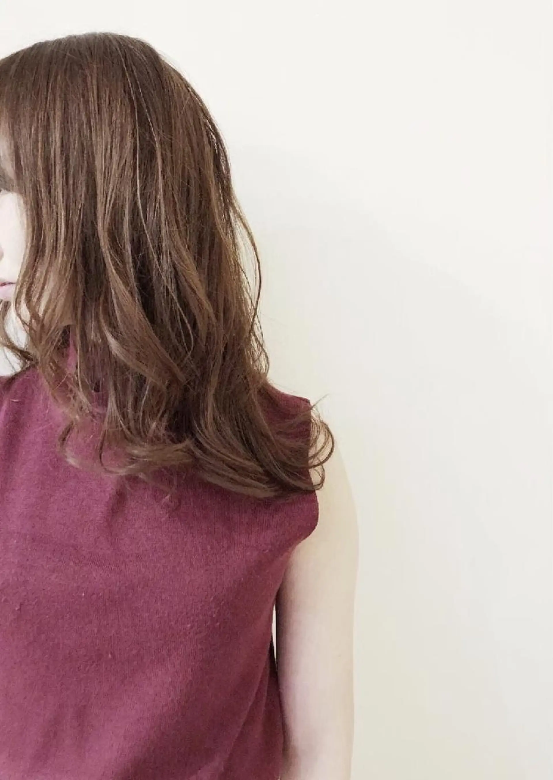 カラー ロング 宮本 星羅のヘアスタイル