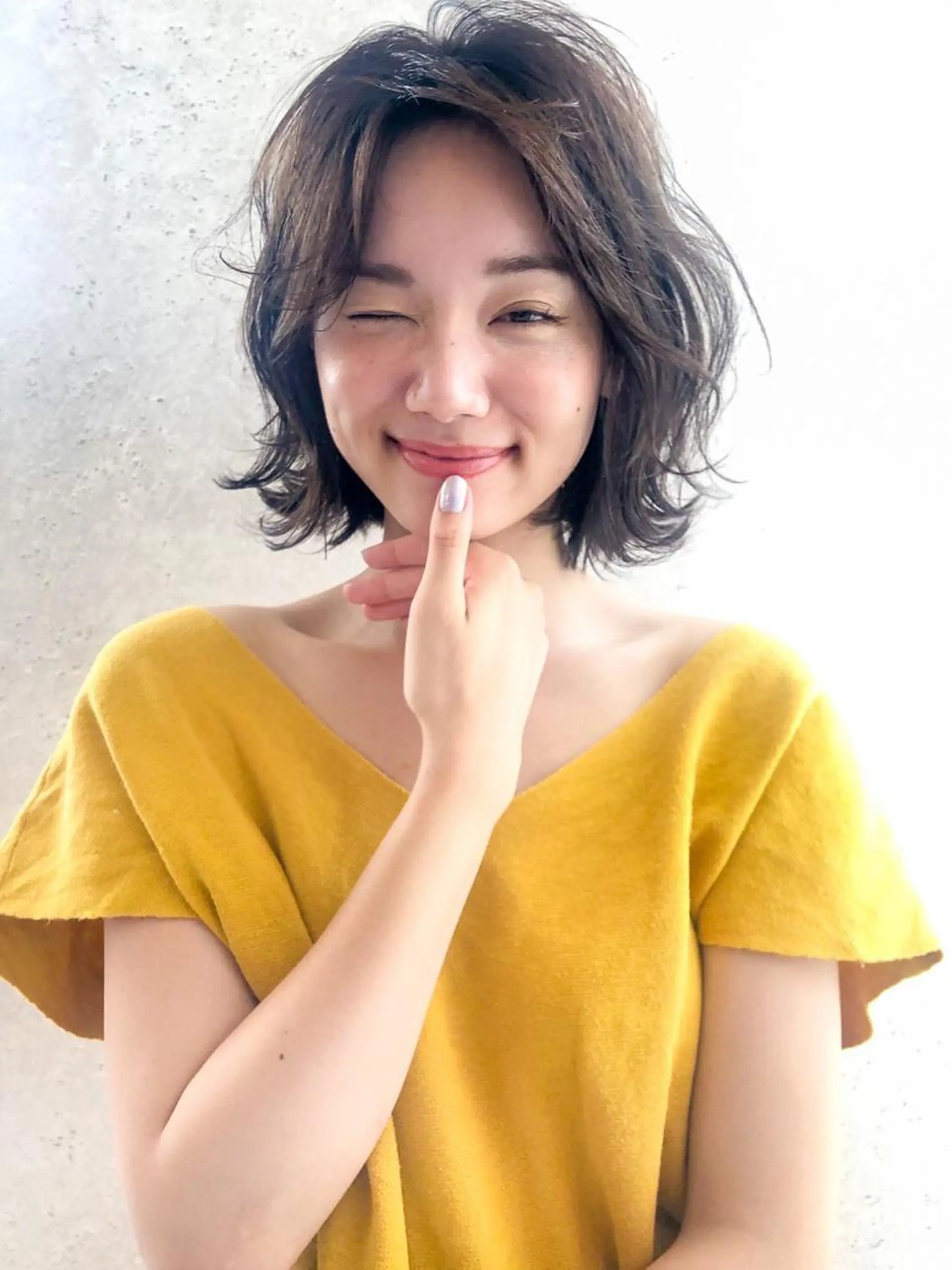 ショート カラー 艶髪/レイヤーカット 髪質改善/清水のヘアスタイル