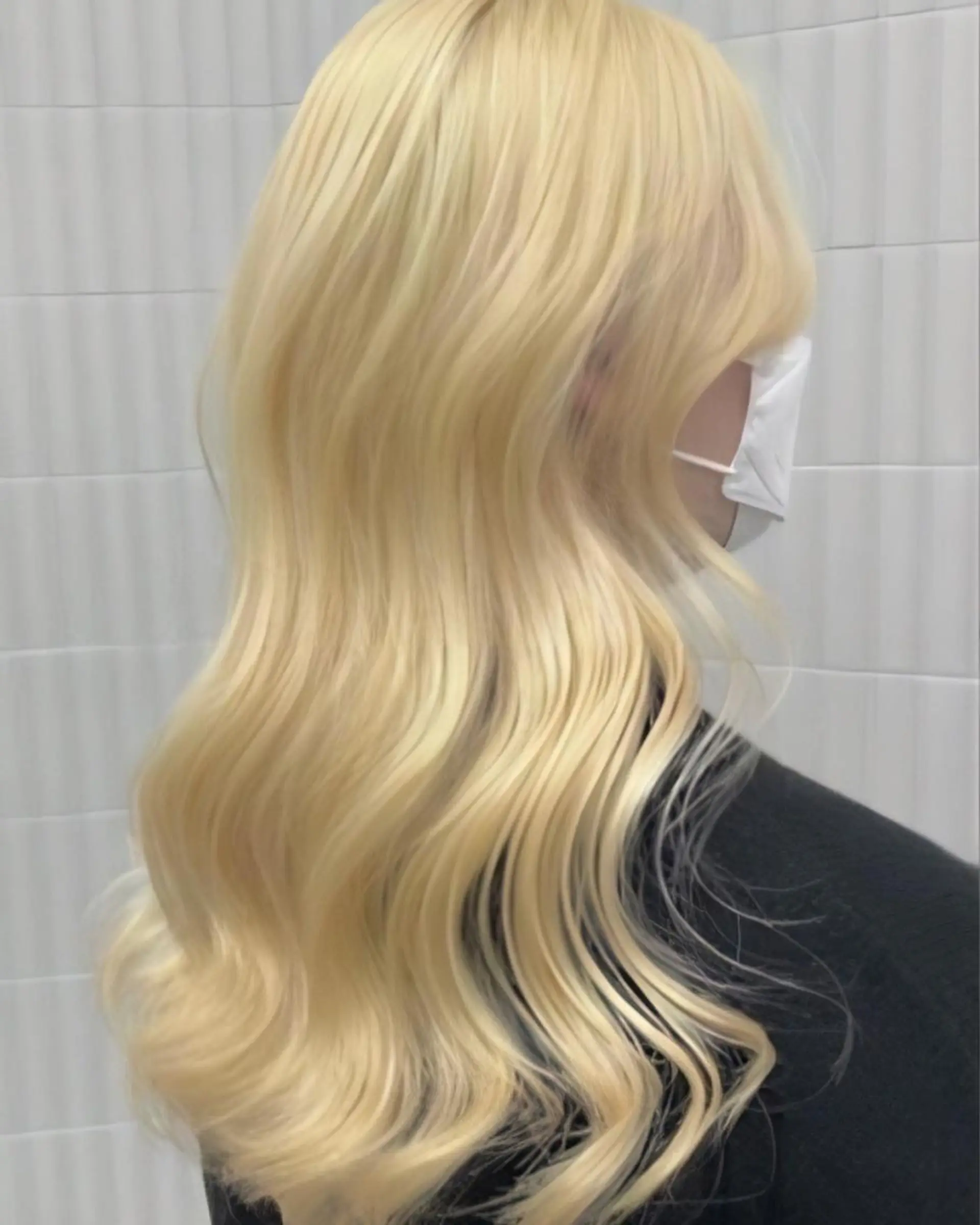 セミロング 🎀韓国スリムタッキ 羽エクステ🎀kiiのヘアスタイル