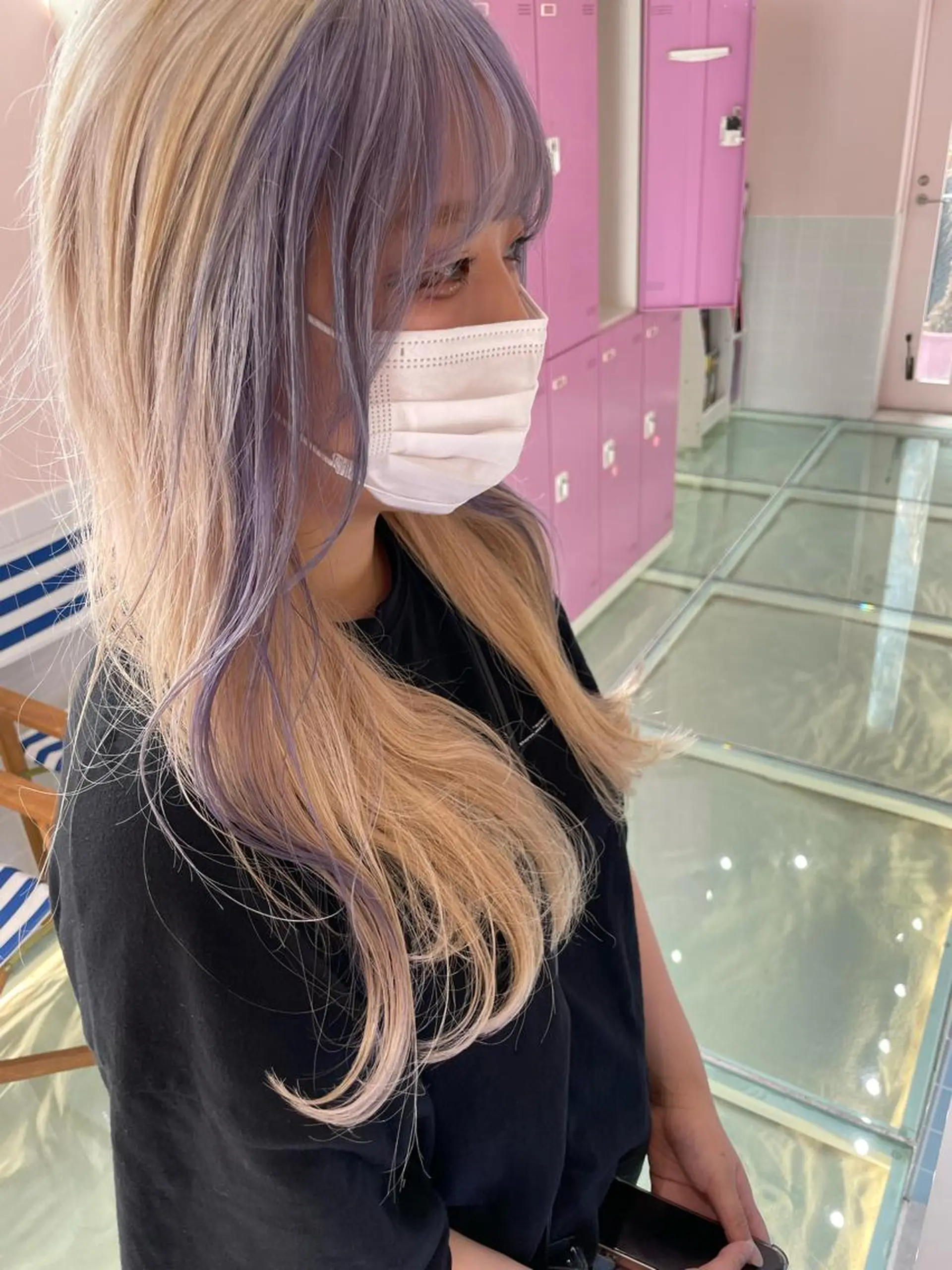 セミロング カラー カット ヘアカラー トリートメント ヘアセット 🫧tatsuki 🫧“lot 横浜“のヘアスタイル