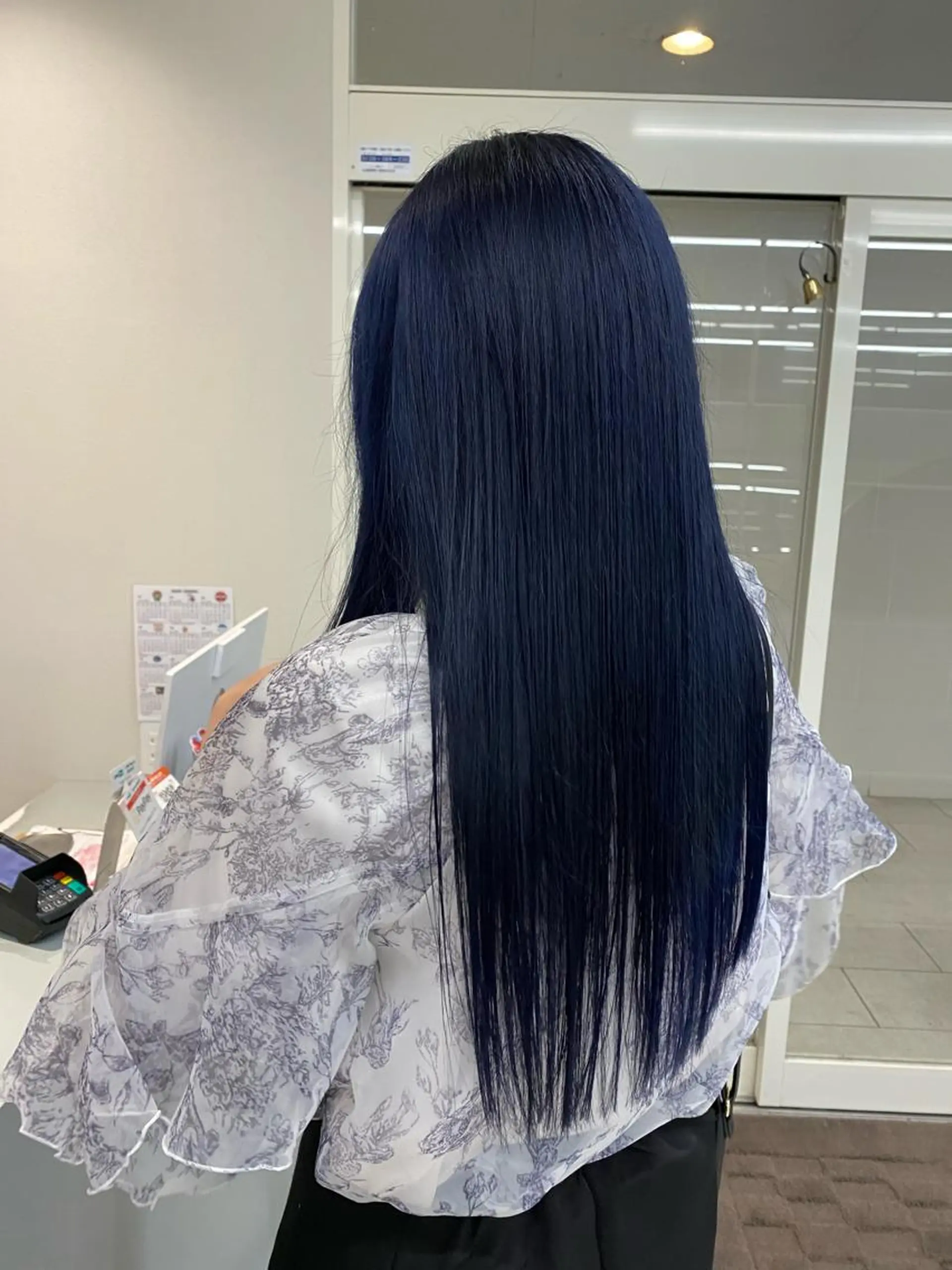 ロング カラー ブルーカラー ダブルカラー 🫧髪質改善/斎藤 奈々/岡山美容師🫧のヘアスタイル