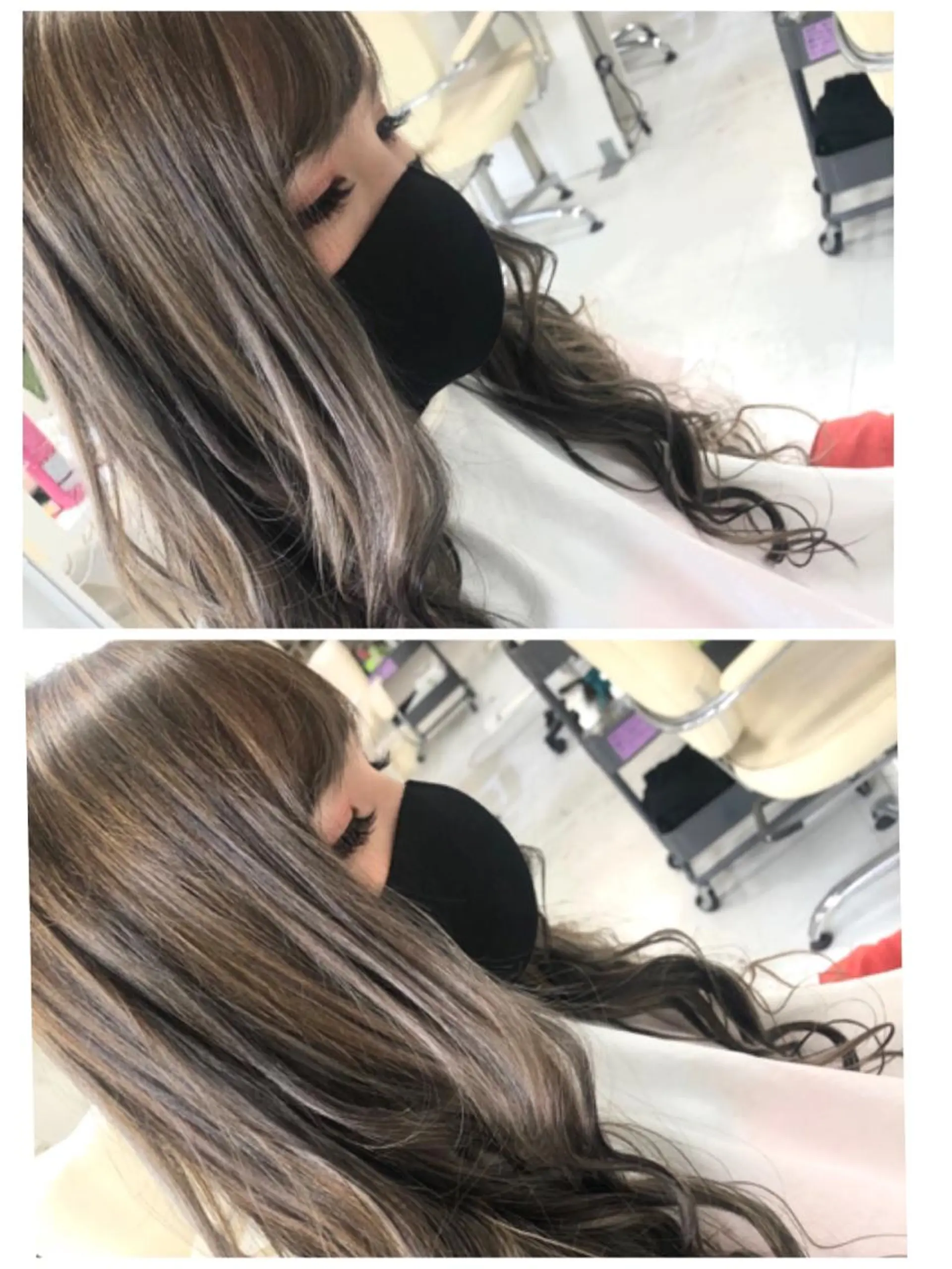 カラー ブリーチ ハイライトカラー シルバー ヘッドスパ師Uran (^^)のその他イメージ