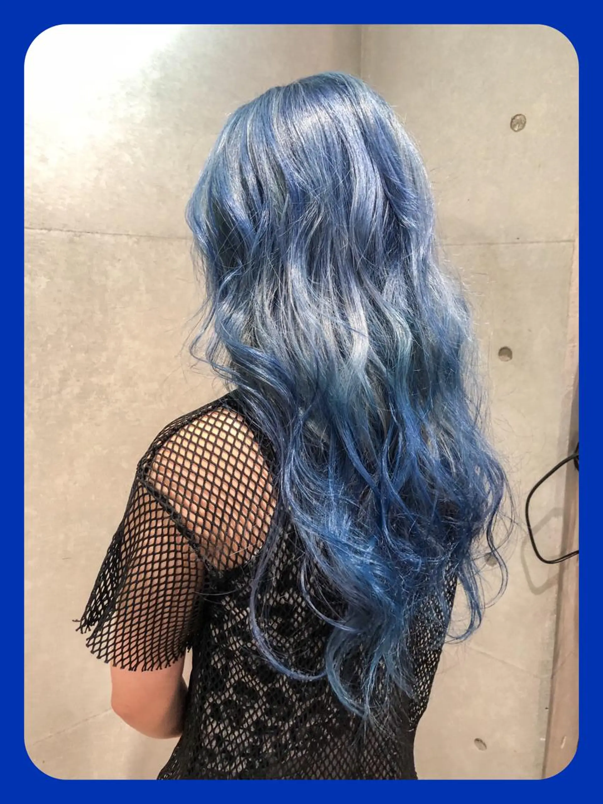 ロング カラー カット ヘアカラー トリートメント ヘッドスパ レイヤーカット× 髪質改善たもりのヘアスタイル