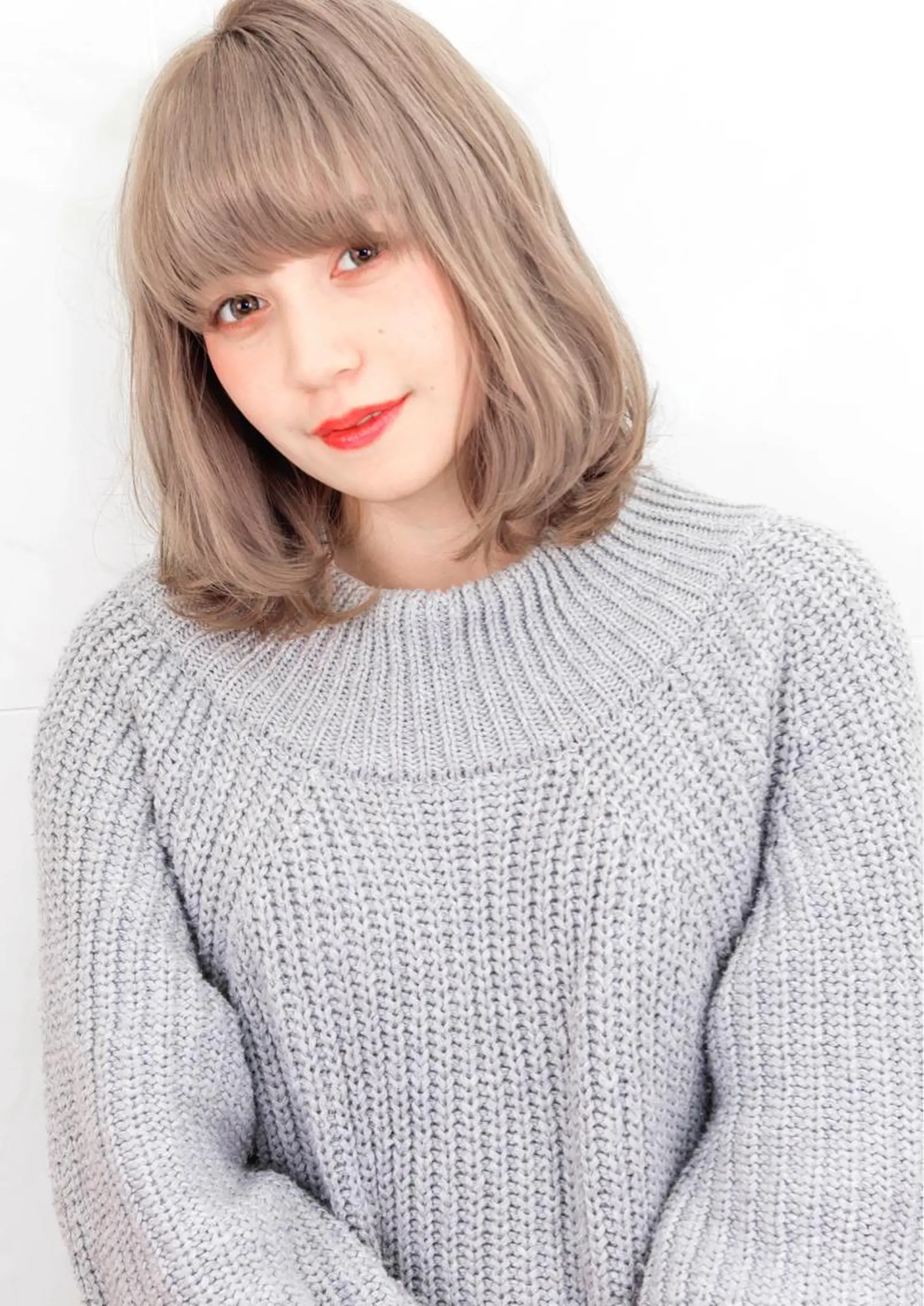 ミディアム 竹之内 蔵人のヘアスタイル