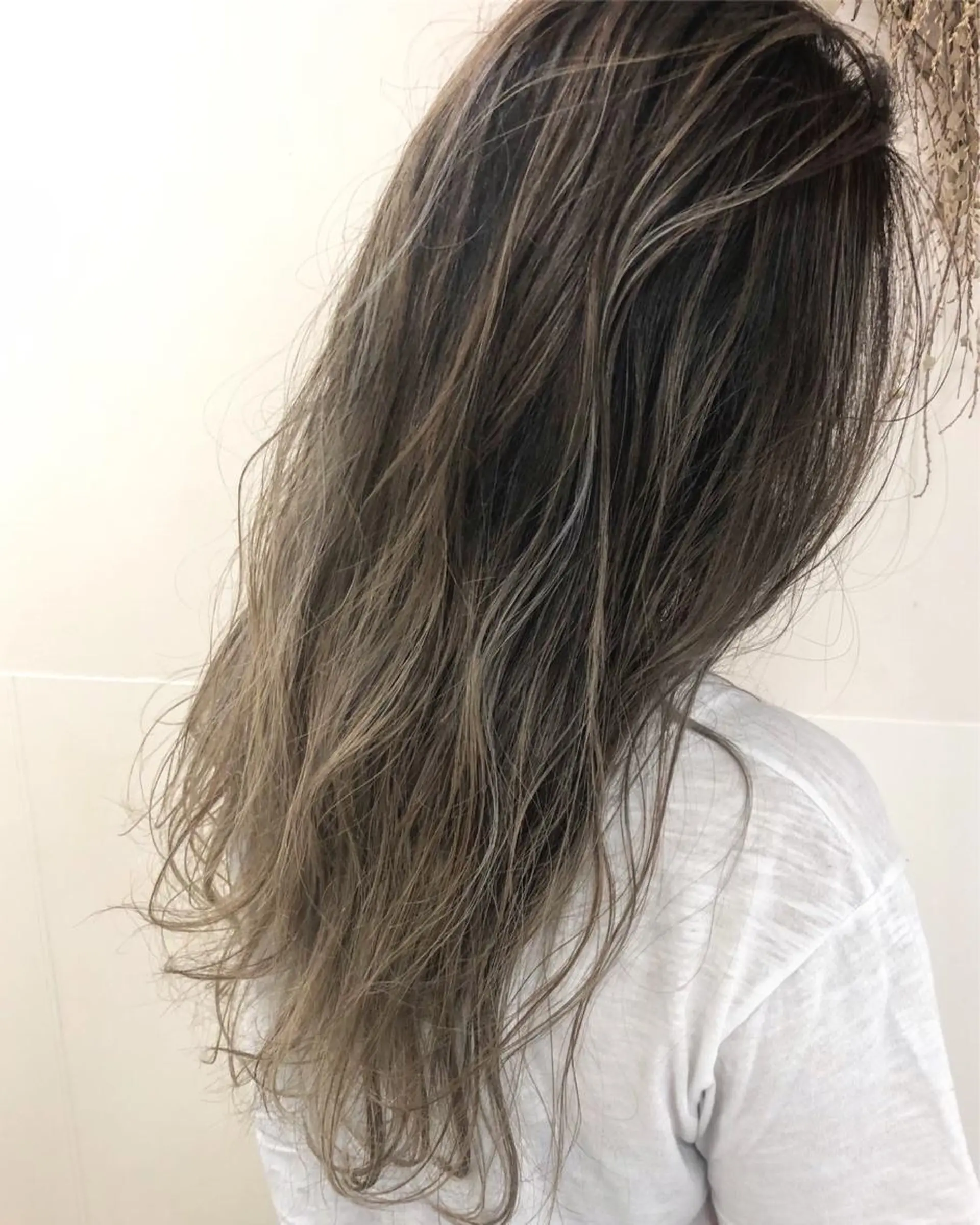 ロング カラー タナカ タクヤのヘアスタイル