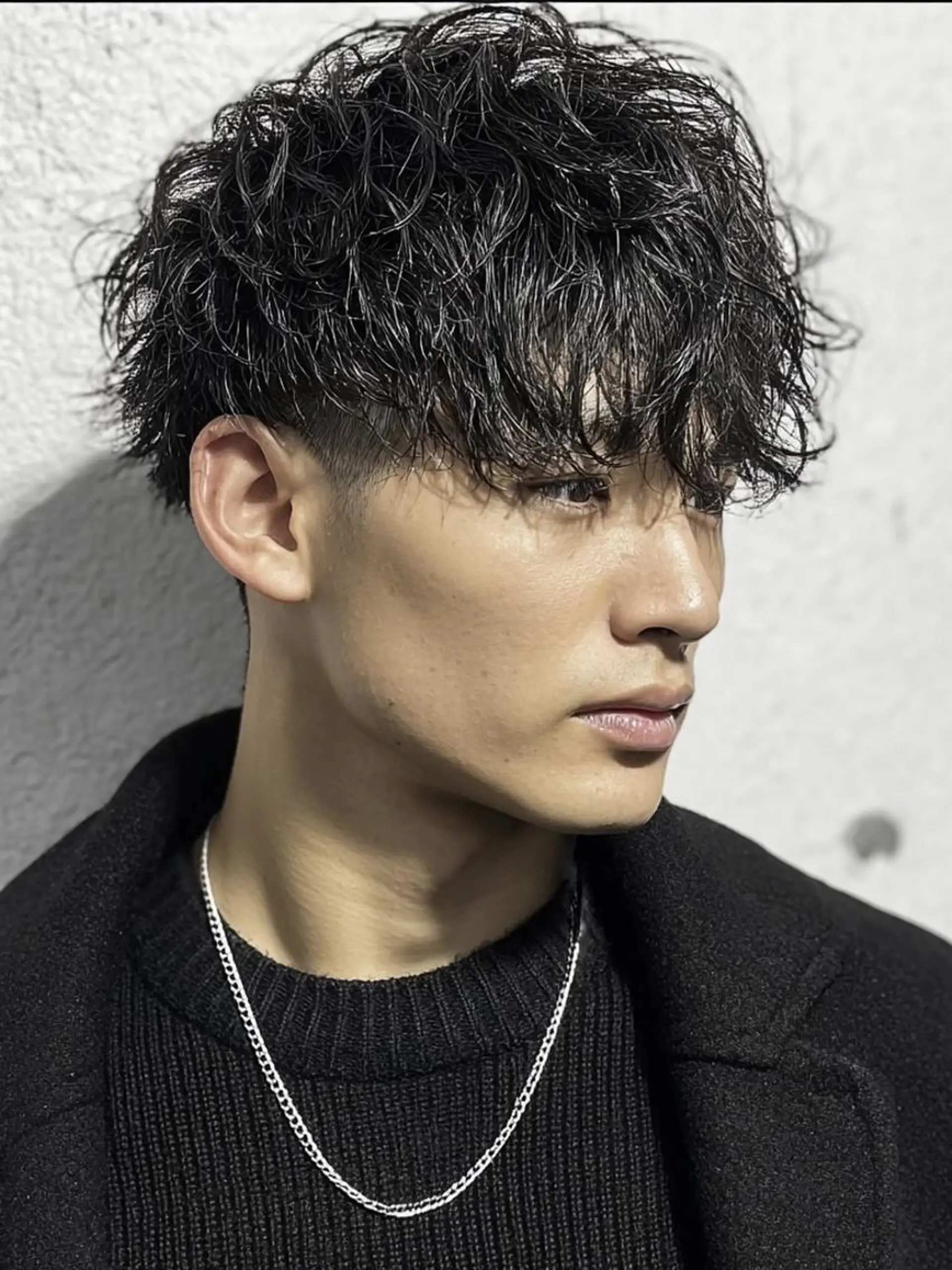 ショート カット パーマ 💫お呼ばれヘア💫 men's✨ともえ✨のヘアスタイル