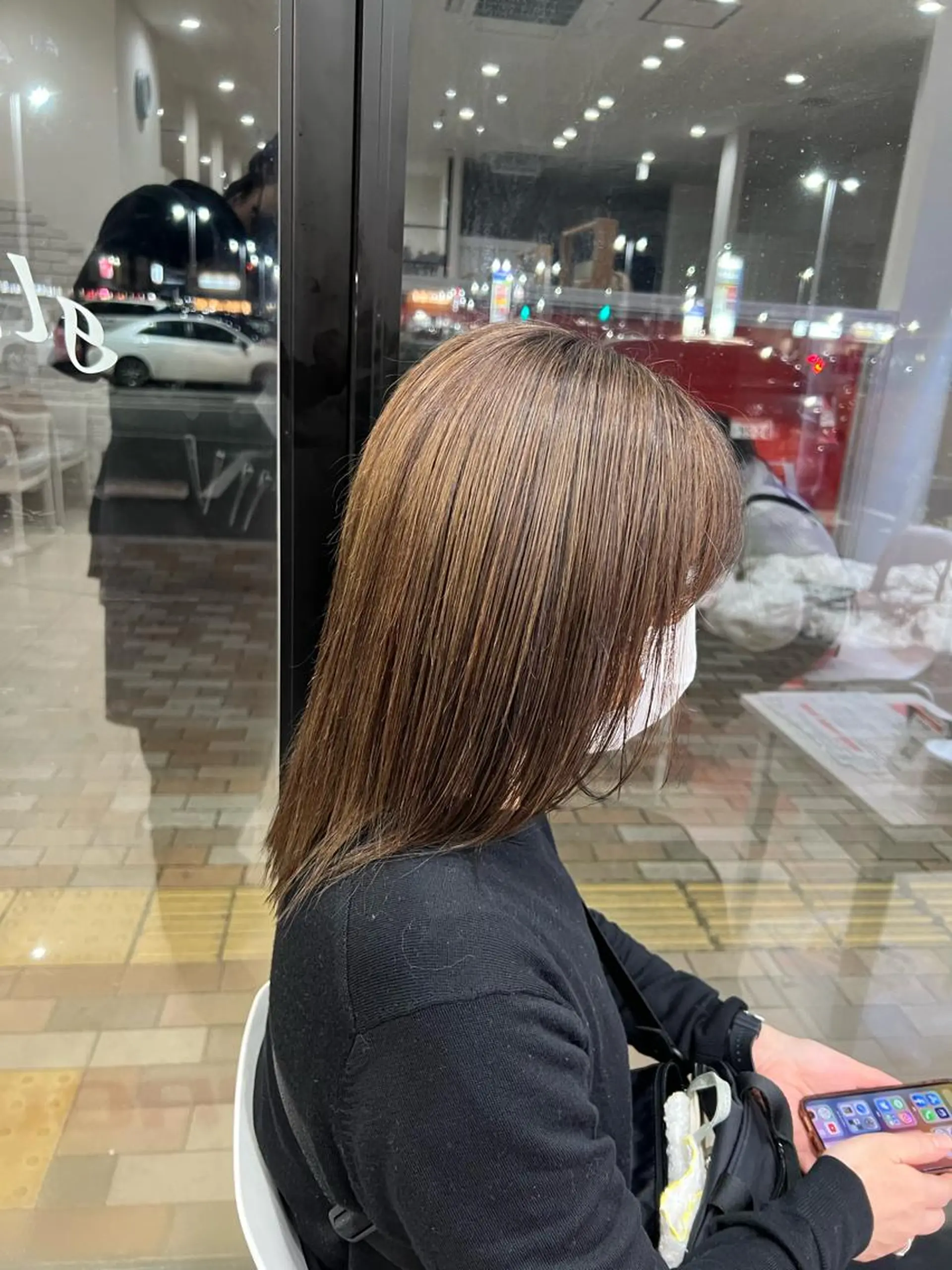 ミディアム カラー ヘアカラー 太白区/白髪ぼかし ハイライト/千葉達人のヘアスタイル