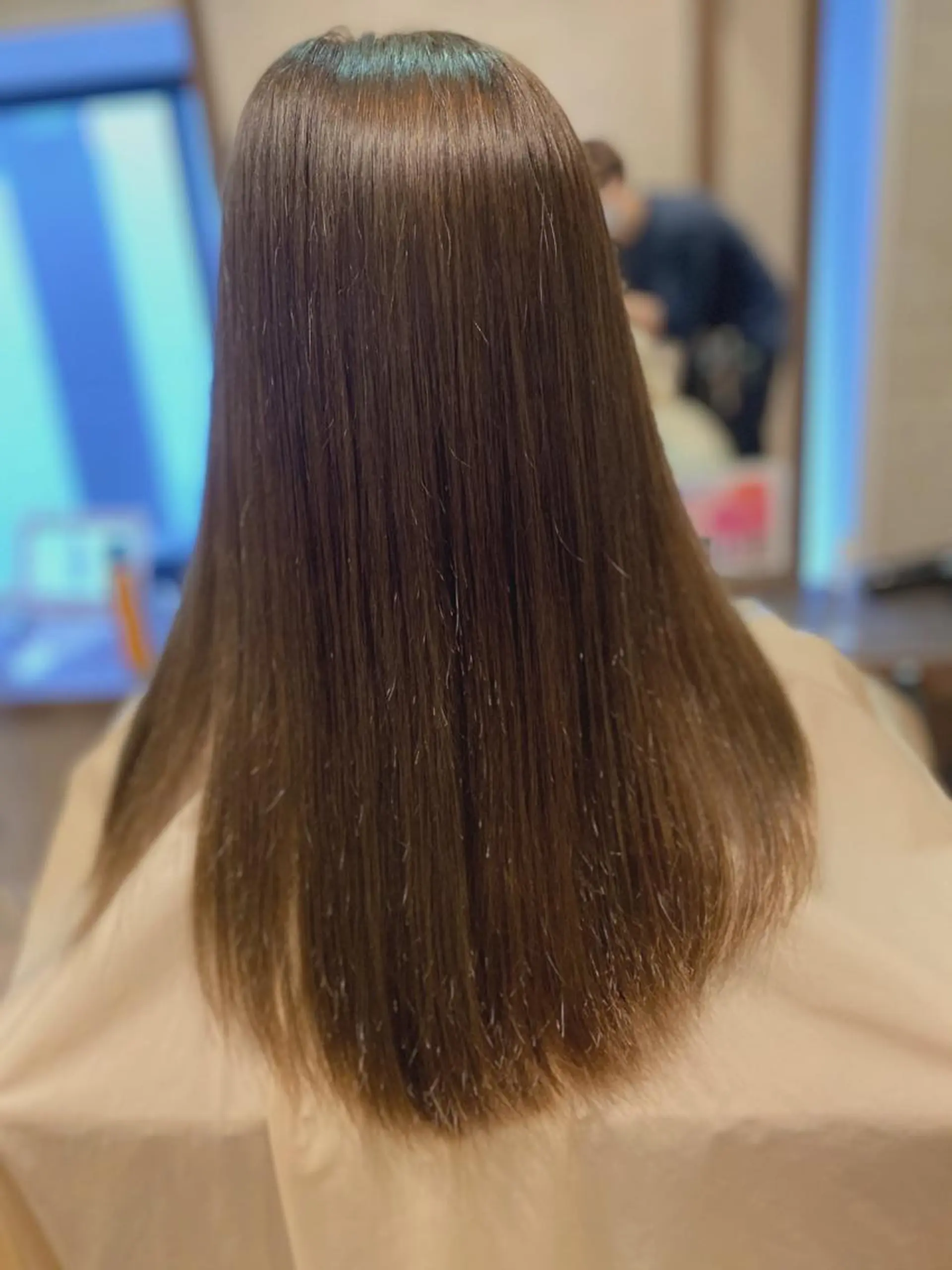 セミロング カラー特化 横川　翔希のヘアスタイル