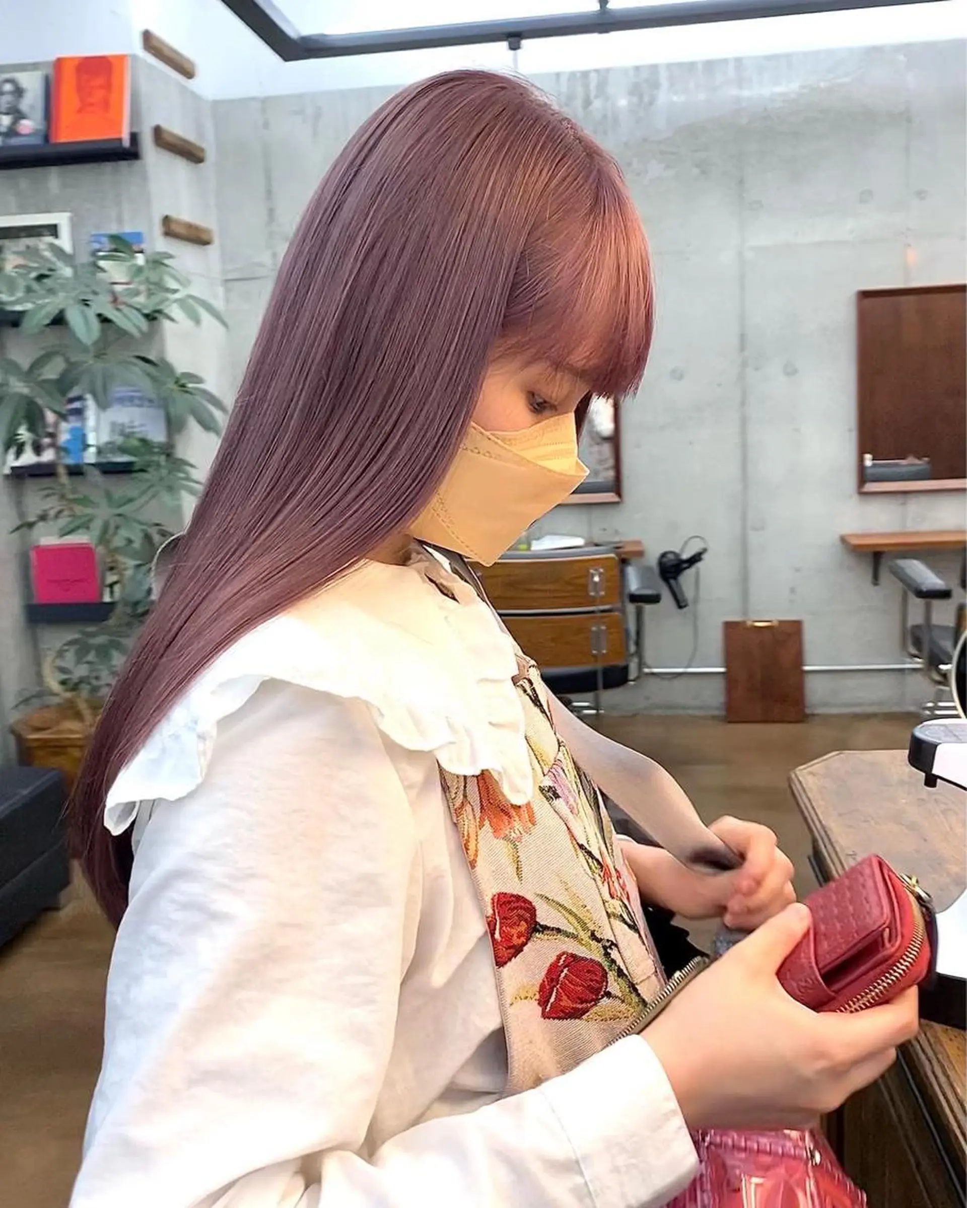 ロング カラー ラベンダーカラー ラベンダーピンク ピンクカラー ハイトーン/デザイン hirokiのヘアスタイル