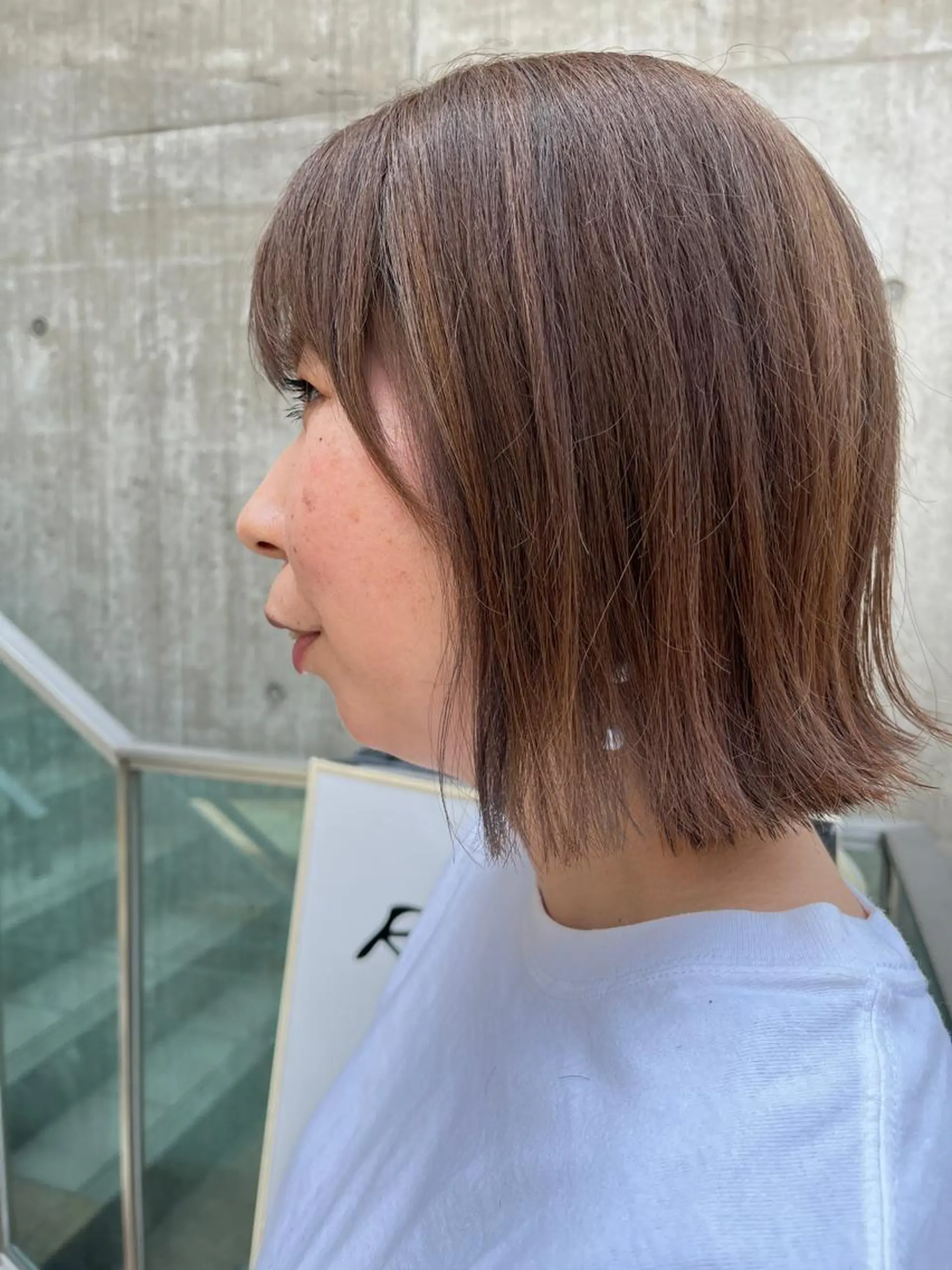 セミロング カラー パーマ ヘアアレンジ メンズ キッズ ネイル マツエク・マツパ アイブロウ メンズブリーチ メンズハイライト メンズインナーカラー メンズ韓国風 ブリーチ ヘアカラー トリートメント 久木原 ゆりのヘアスタイル