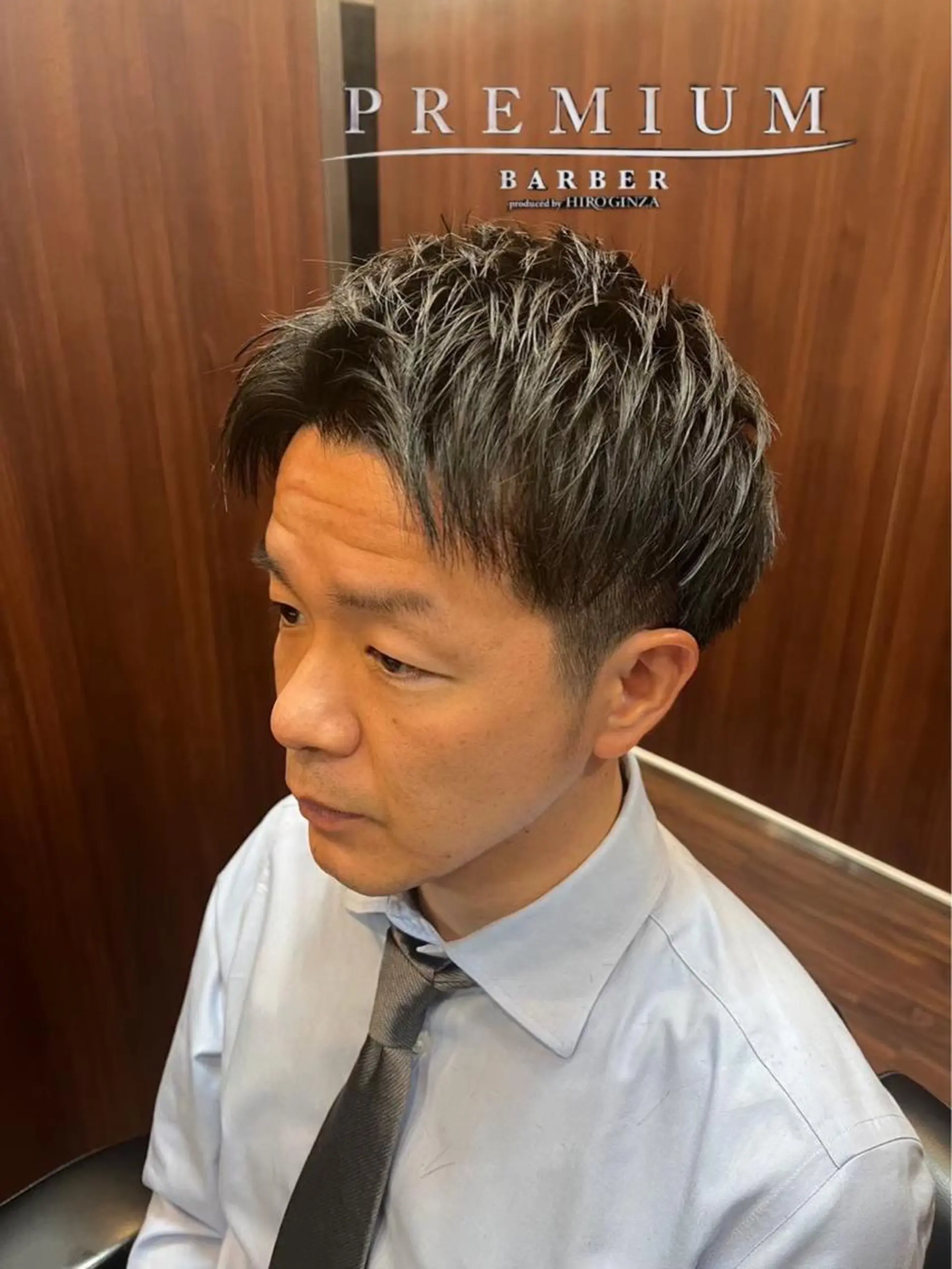 ショート メンズ ヒロ銀座 渡辺 紗菜のヘアスタイル