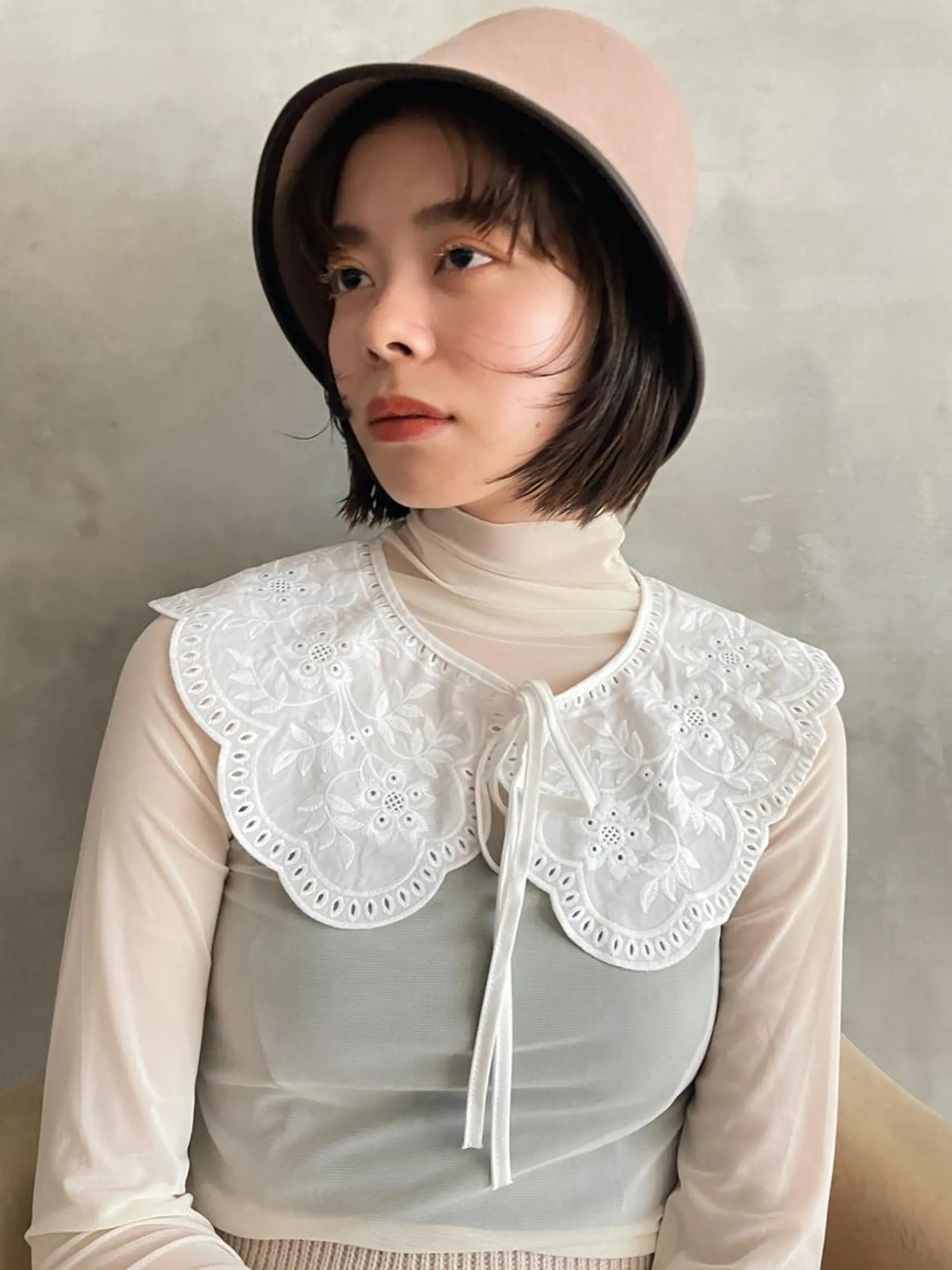 ショート カラー 大人girly🛋️ 🤍yukakoのヘアスタイル