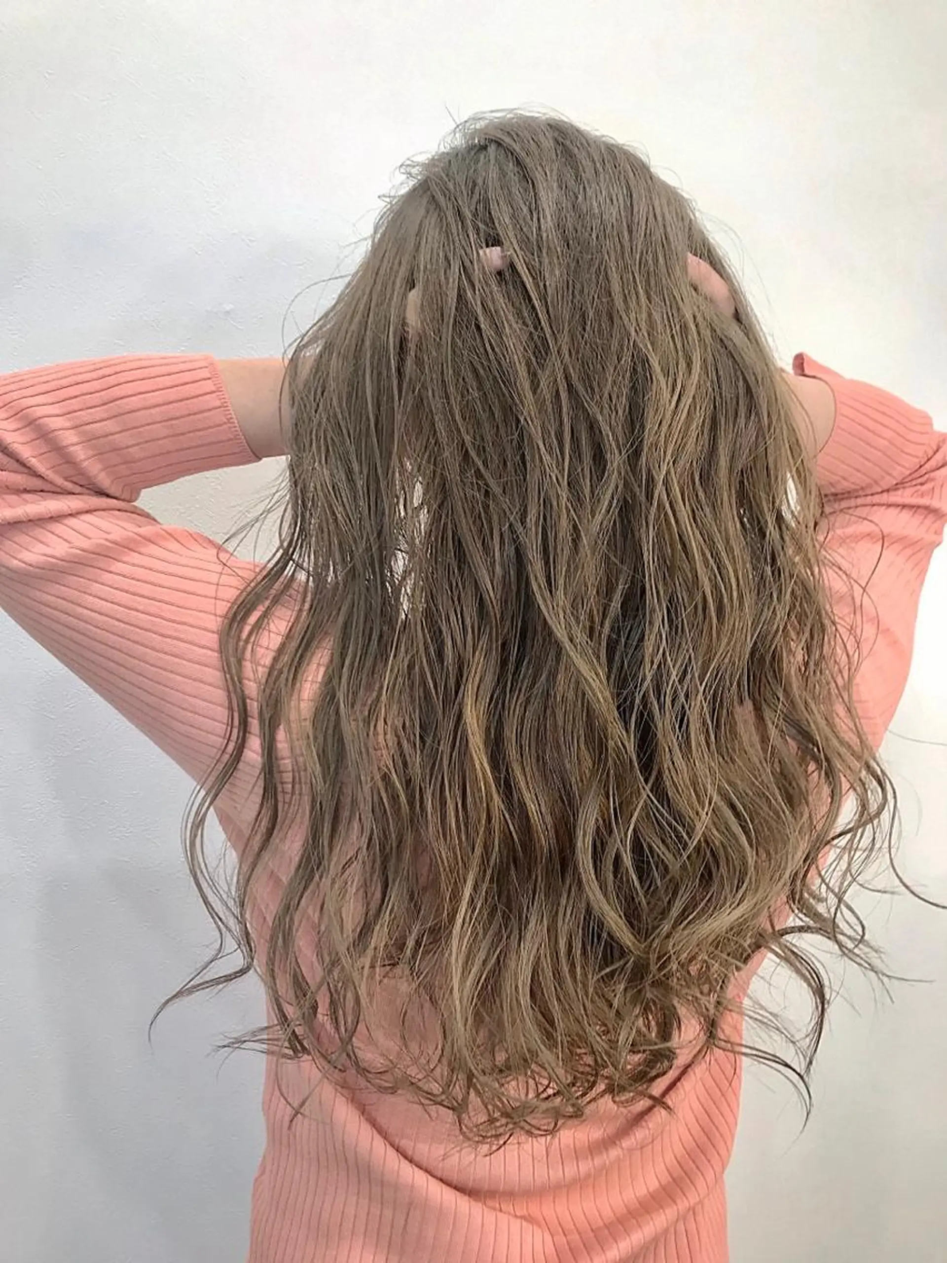 ロング カラー ヘアカラー トリートメント 酸性ストレート/ブリ ーチなし/中村 匠のヘアスタイル