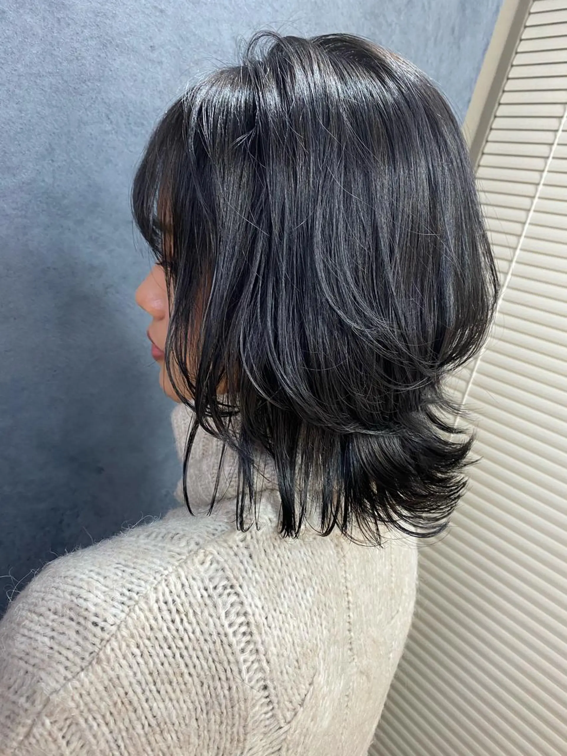 ミディアム カラー ヘアアレンジ メンズ キッズ ネイル マツエク・マツパ GO TODAY SHAiRE SALON所属・透明感カラー🤎 ゆりのヘアスタイル