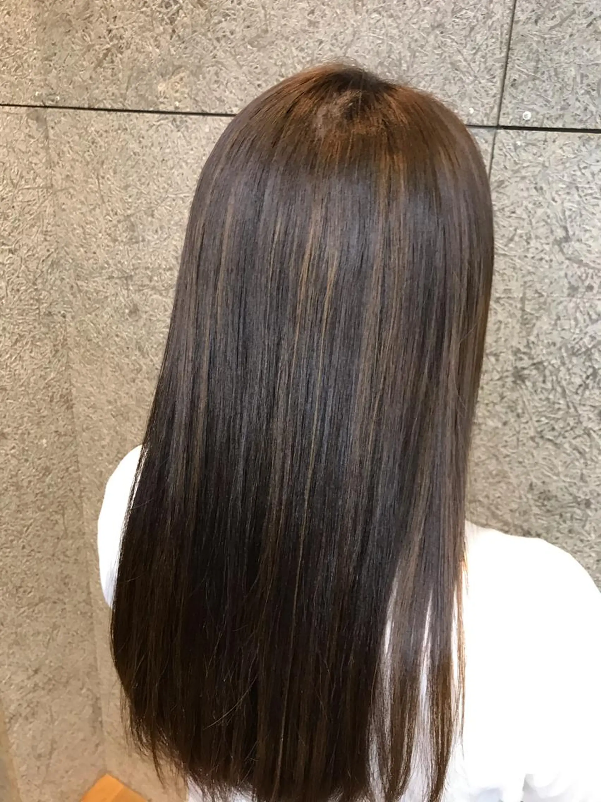 ロング ハイライト うるツヤハイトーン✨ /西川郁巳のヘアスタイル