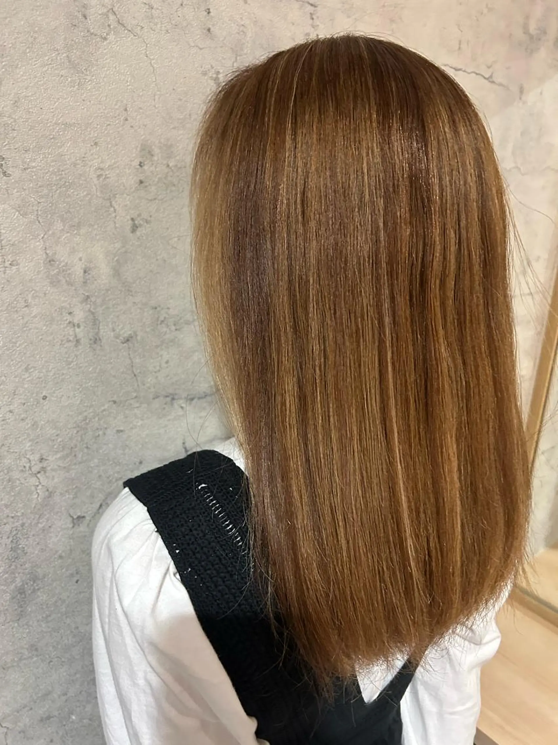 ミディアム カラー ハイライトカラー ハイライト ヘアカラー パーソナルカラー 診断🍀マリンのヘアスタイル