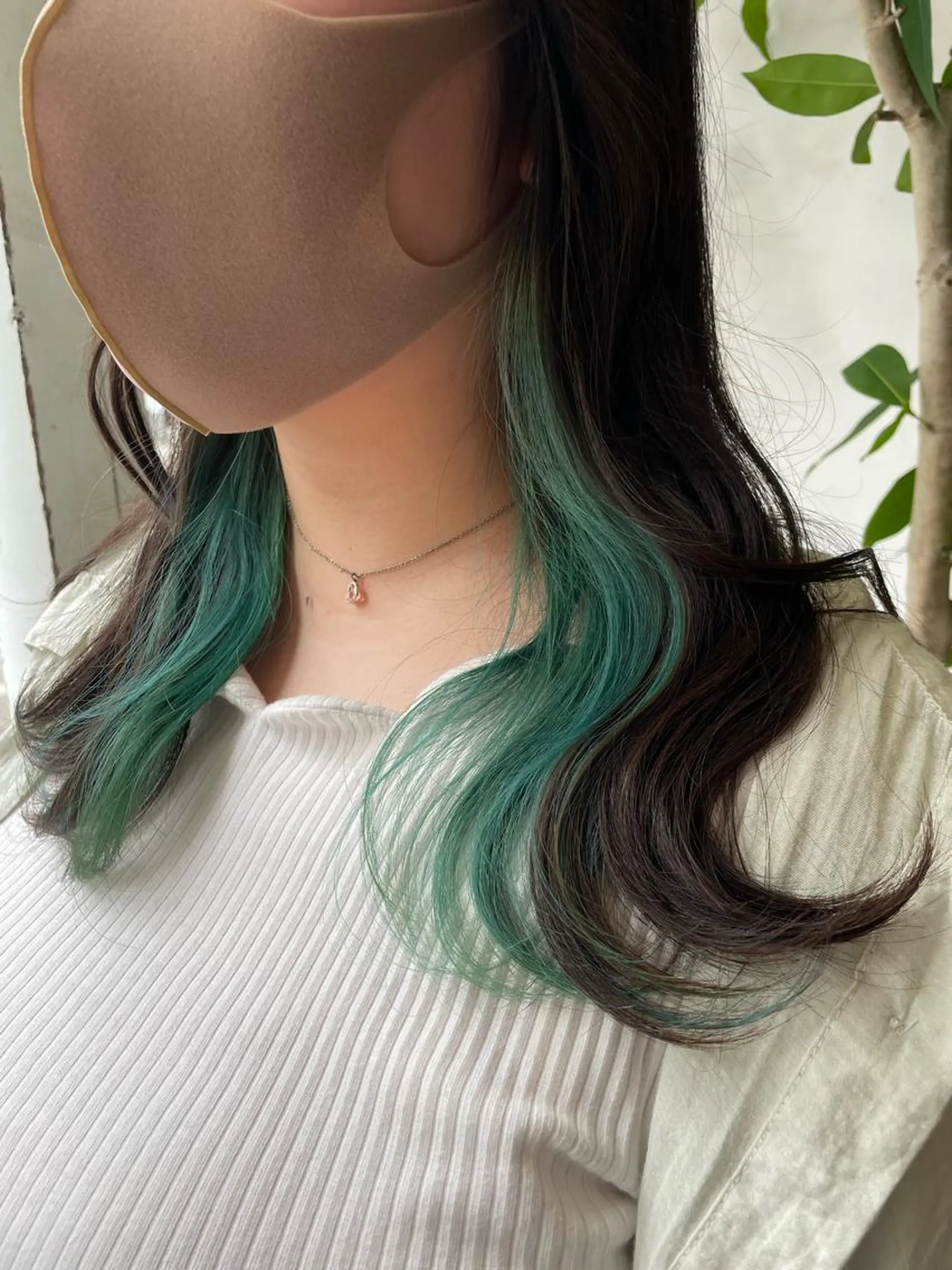 ミディアム カラー ヘアカラー トリートメント ヘッドスパ 【店長】インナー指名 No.1戸塚優思のヘアスタイル