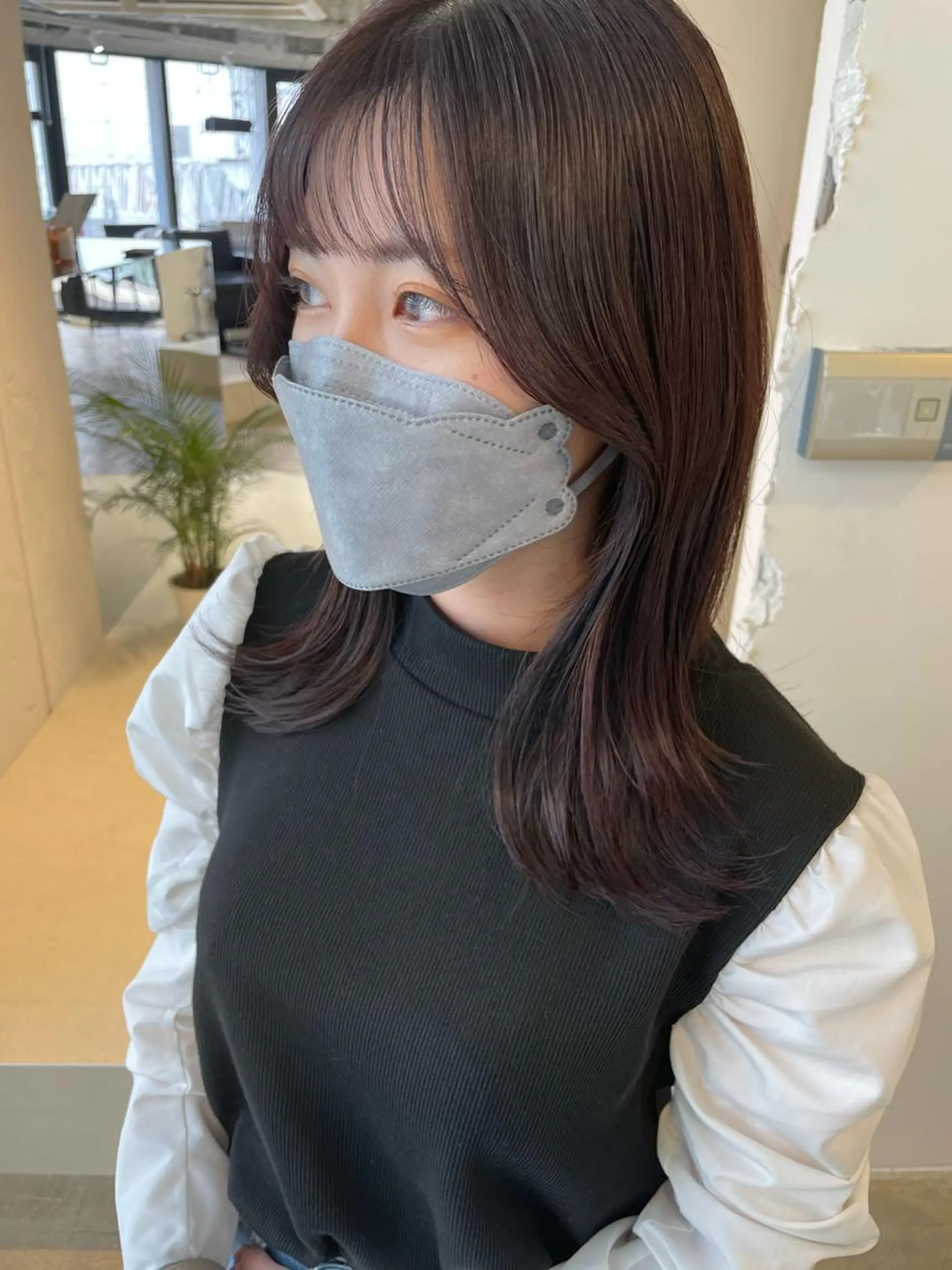 ミディアム カラー くびれヘア 韓国風ヘア 🔥ボブ/レイヤー/ shingoのヘアスタイル