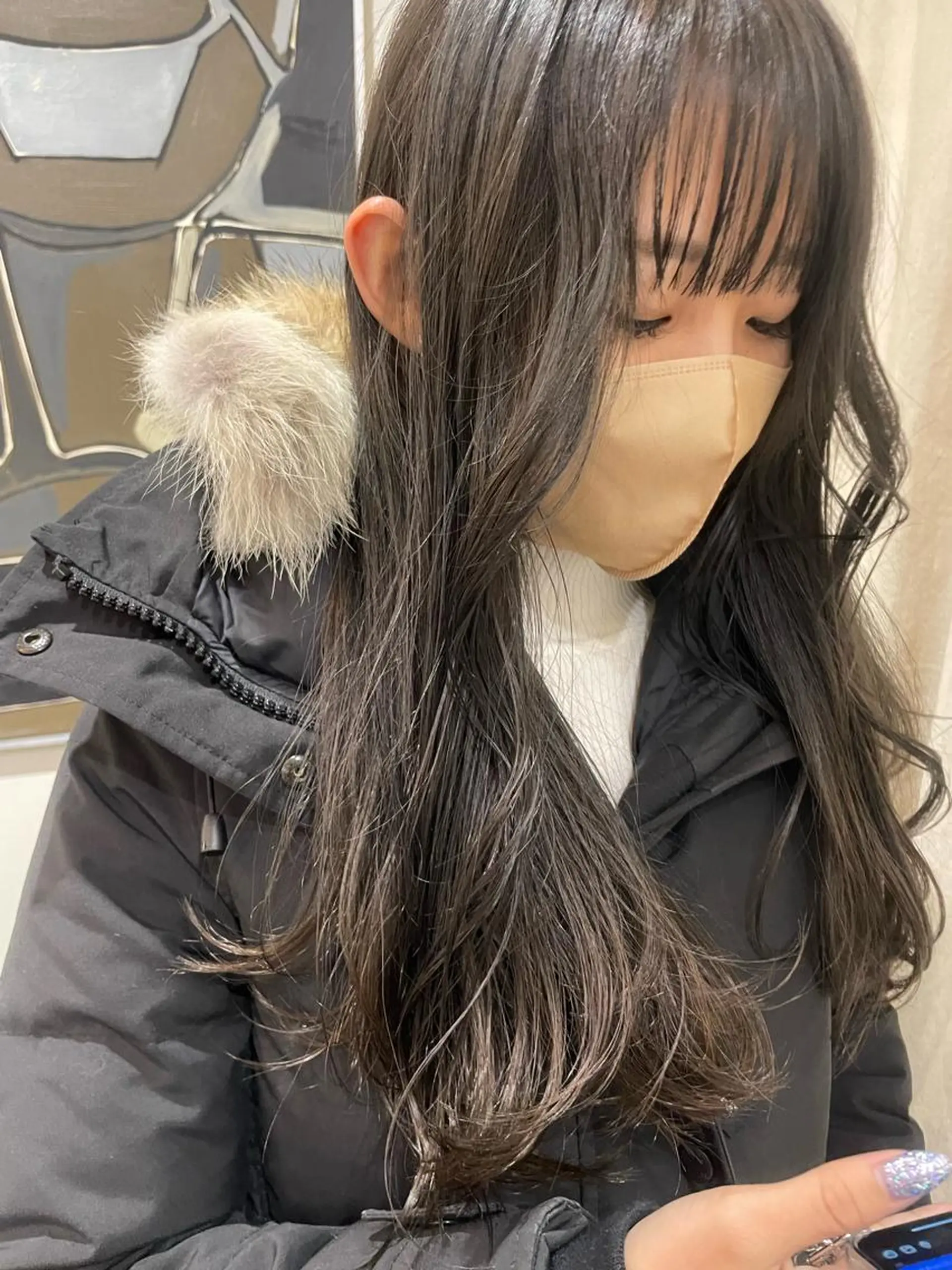 ロング カラー ベージュカラー 🪐ナチュラルモード ヘア🪐honokaのヘアスタイル