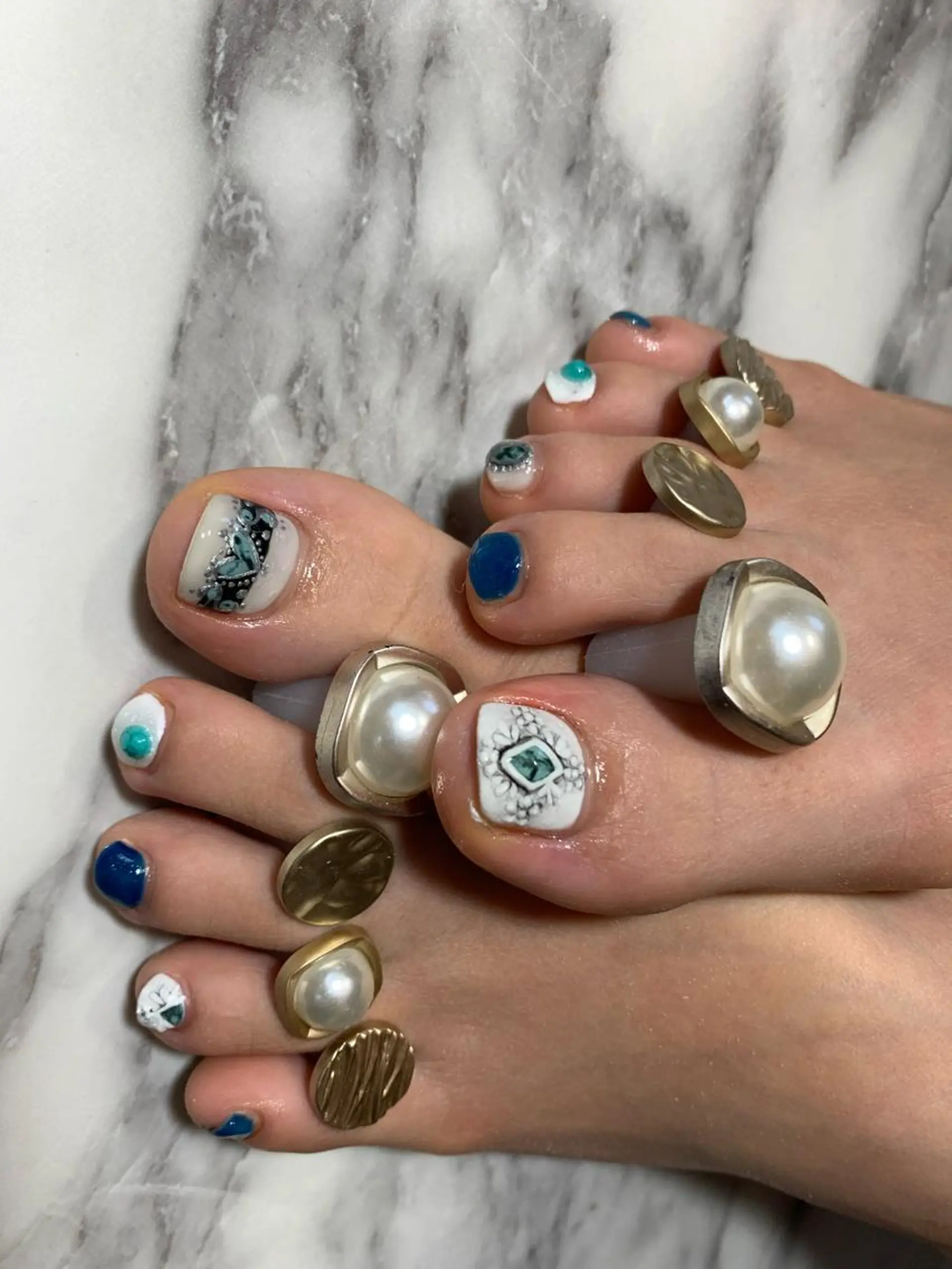 ネイル アートネイル フットネイル Nail &Beauty Salon ☆Kirari☆所属・ビューティサロン ☆Kirari☆のネイルデザイン