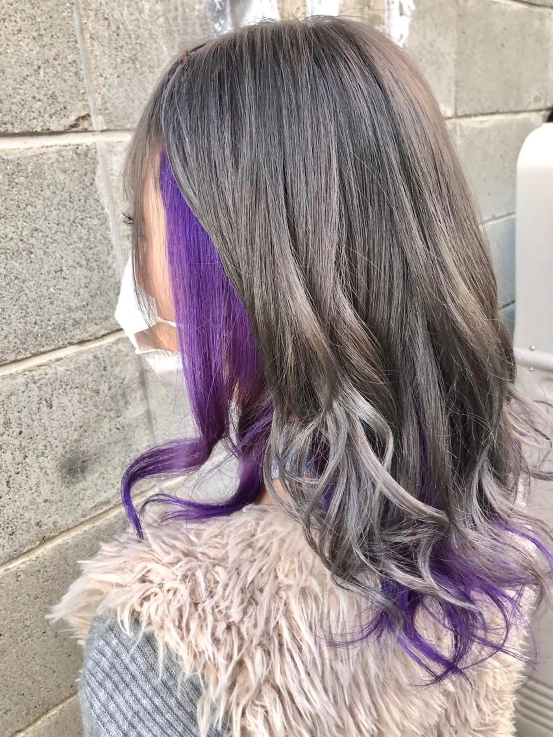 カラー エクステ/コスパ◎ /メンズ!白石宇由のヘアスタイル