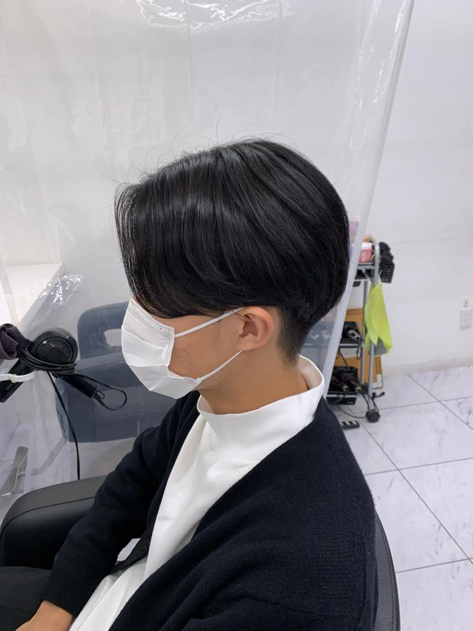 ショート カラー パーマ メンズ メンズパーマ特化 TAIGAのヘアスタイル