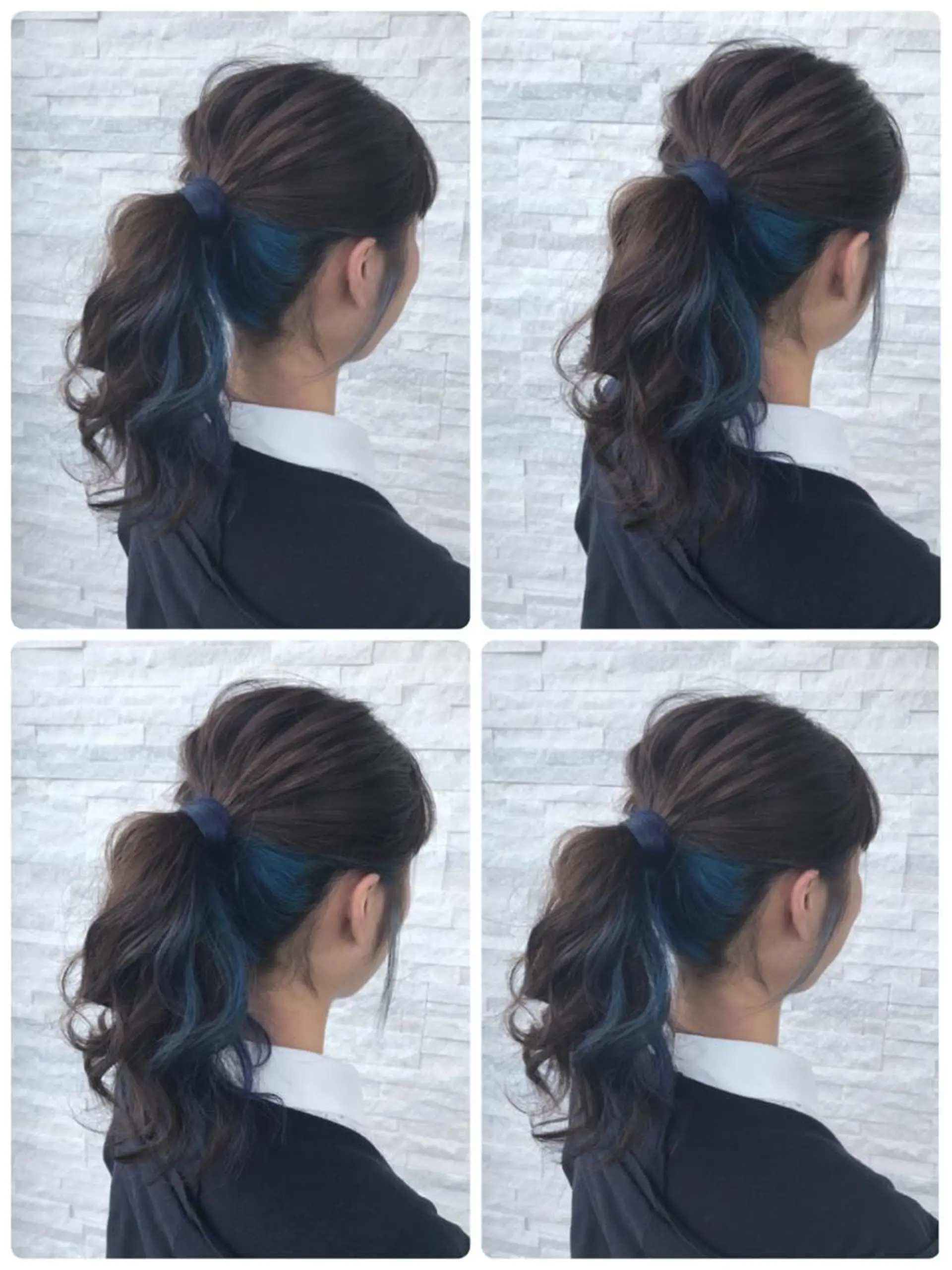 セミロング カラー パーマ ヘアアレンジ メンズ 豊橋美容院 ソンリエのヘアスタイル