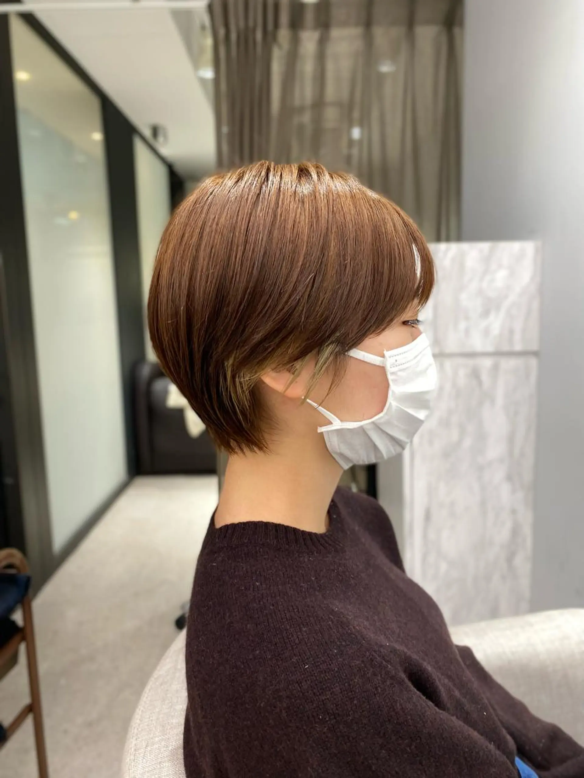 ショート カット トリートメント レイヤーカット/ 髪質改善/羽柴りくのヘアスタイル