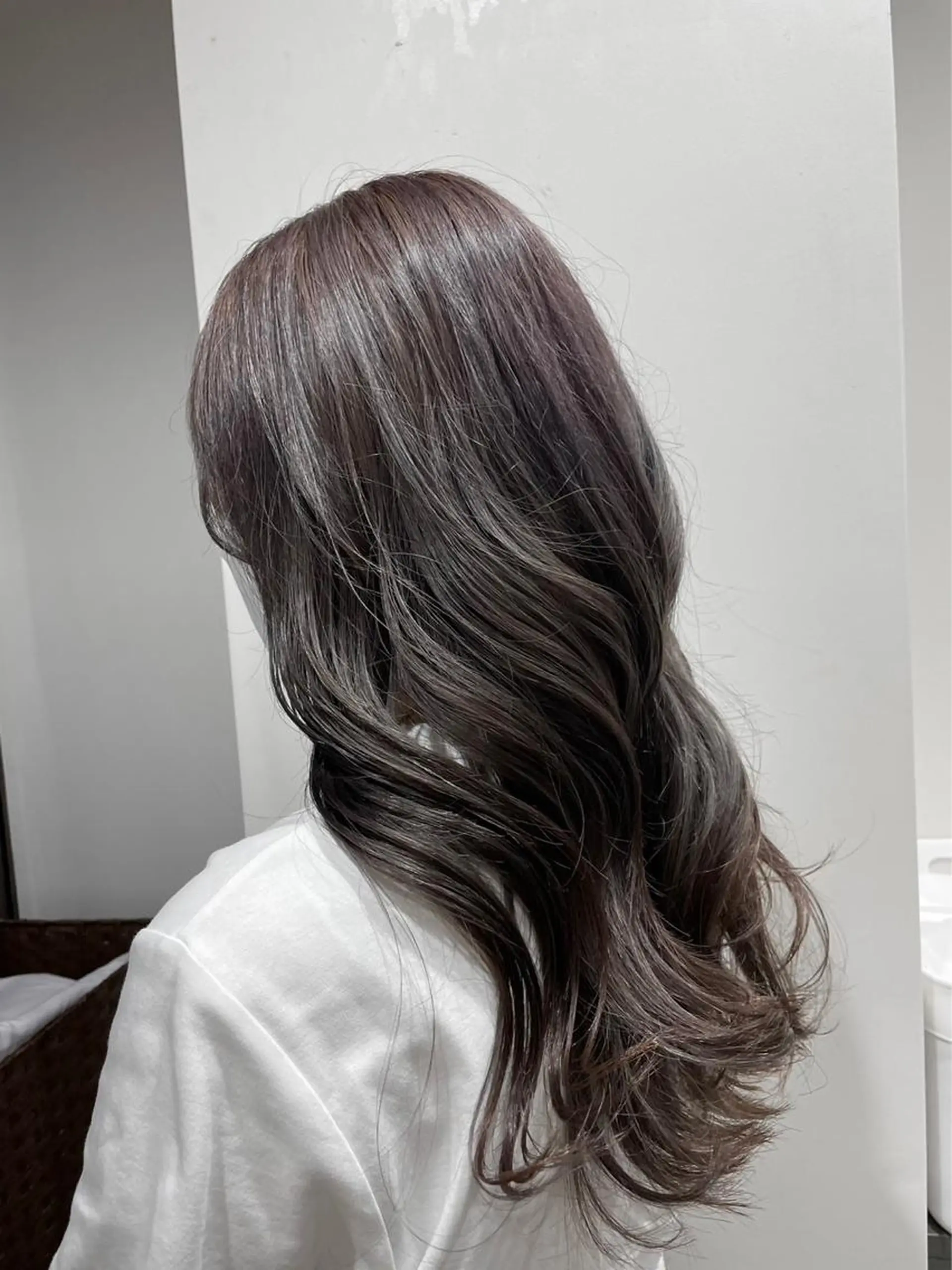 ロング カラー タケデ スズカのヘアスタイル