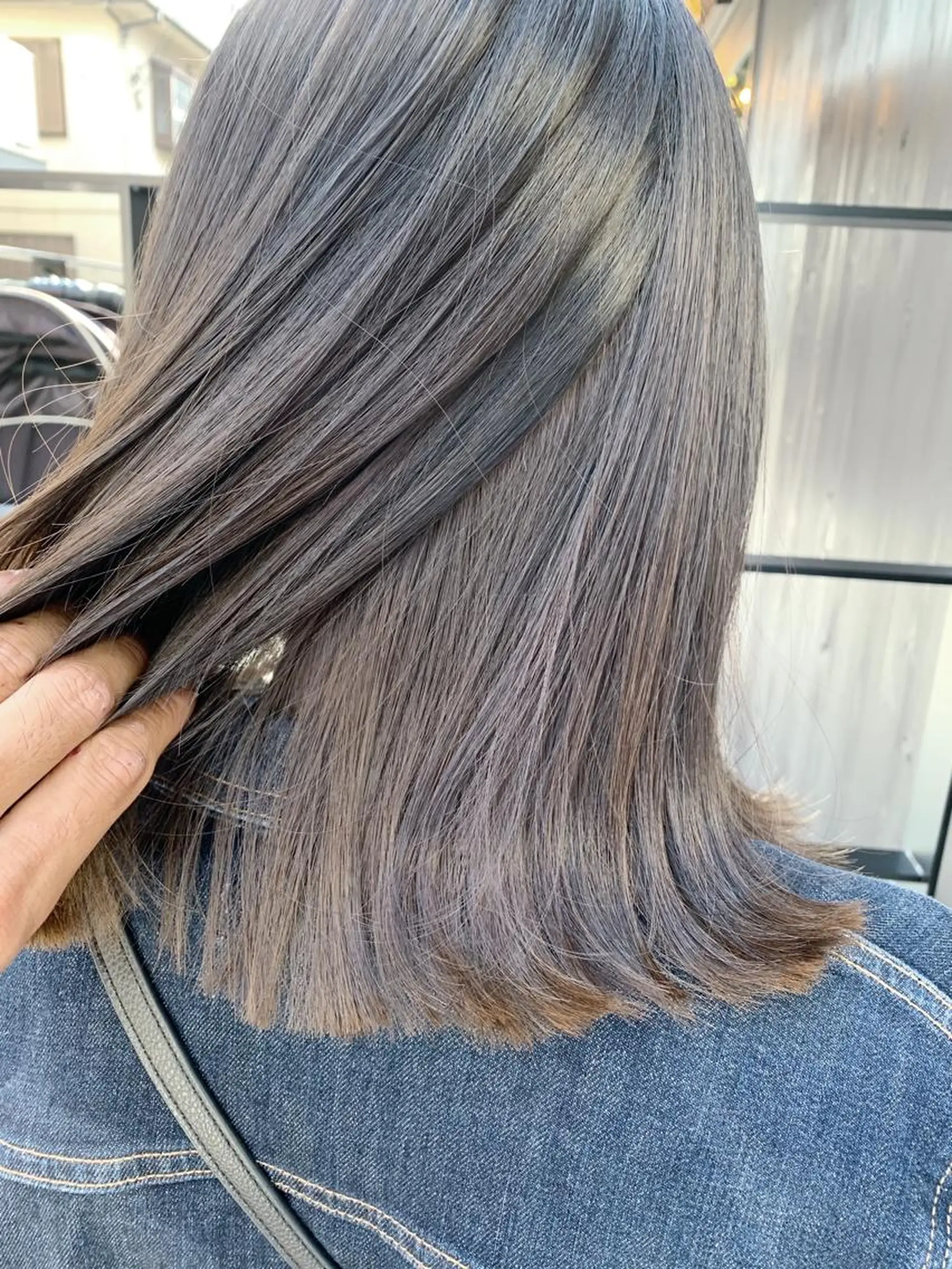 ミディアム カラー グレージュ DUMBO所属・【完全マンツー 恵比寿】佐藤 翔のヘアスタイル