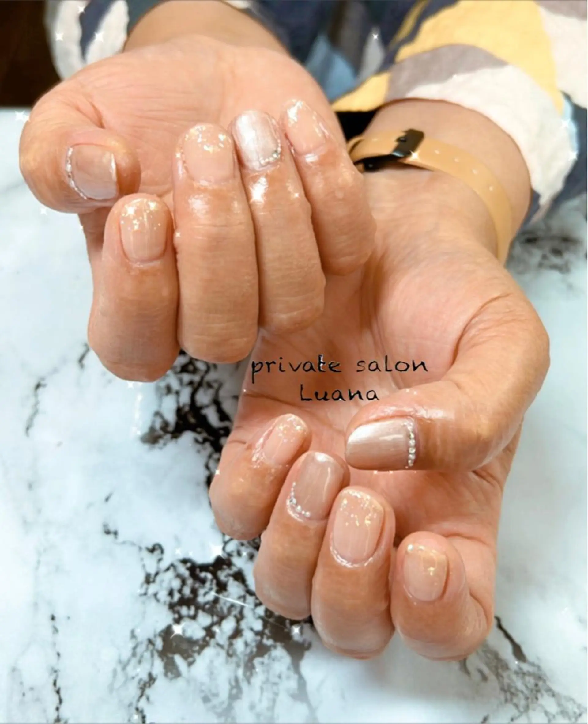 ネイル ハンドネイル 自宅ネイルサロン ルアナのネイルデザイン