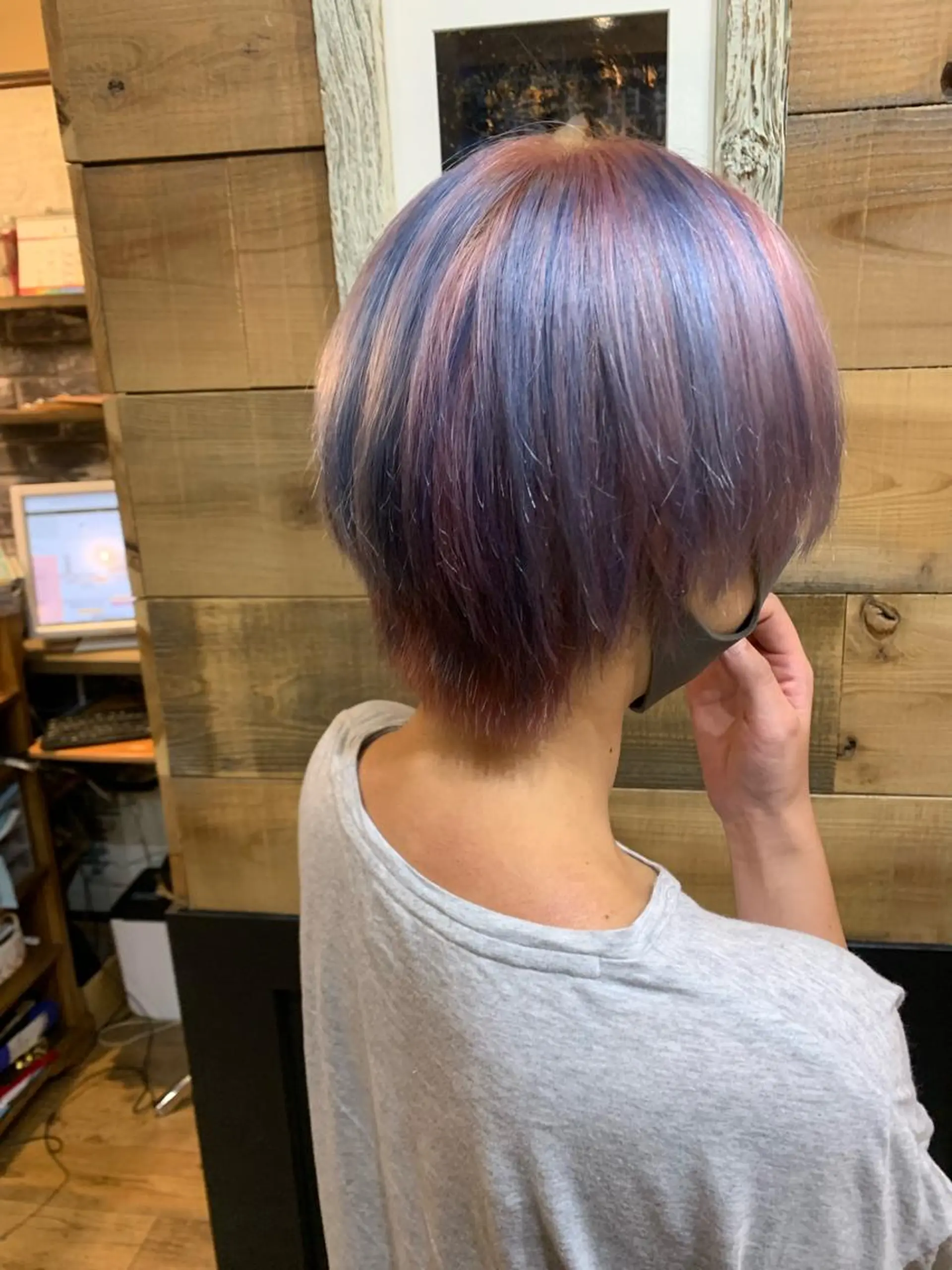 ショート ヘアカラー トリートメント SHIAN 八王子👼鬼塚さやかのヘアスタイル