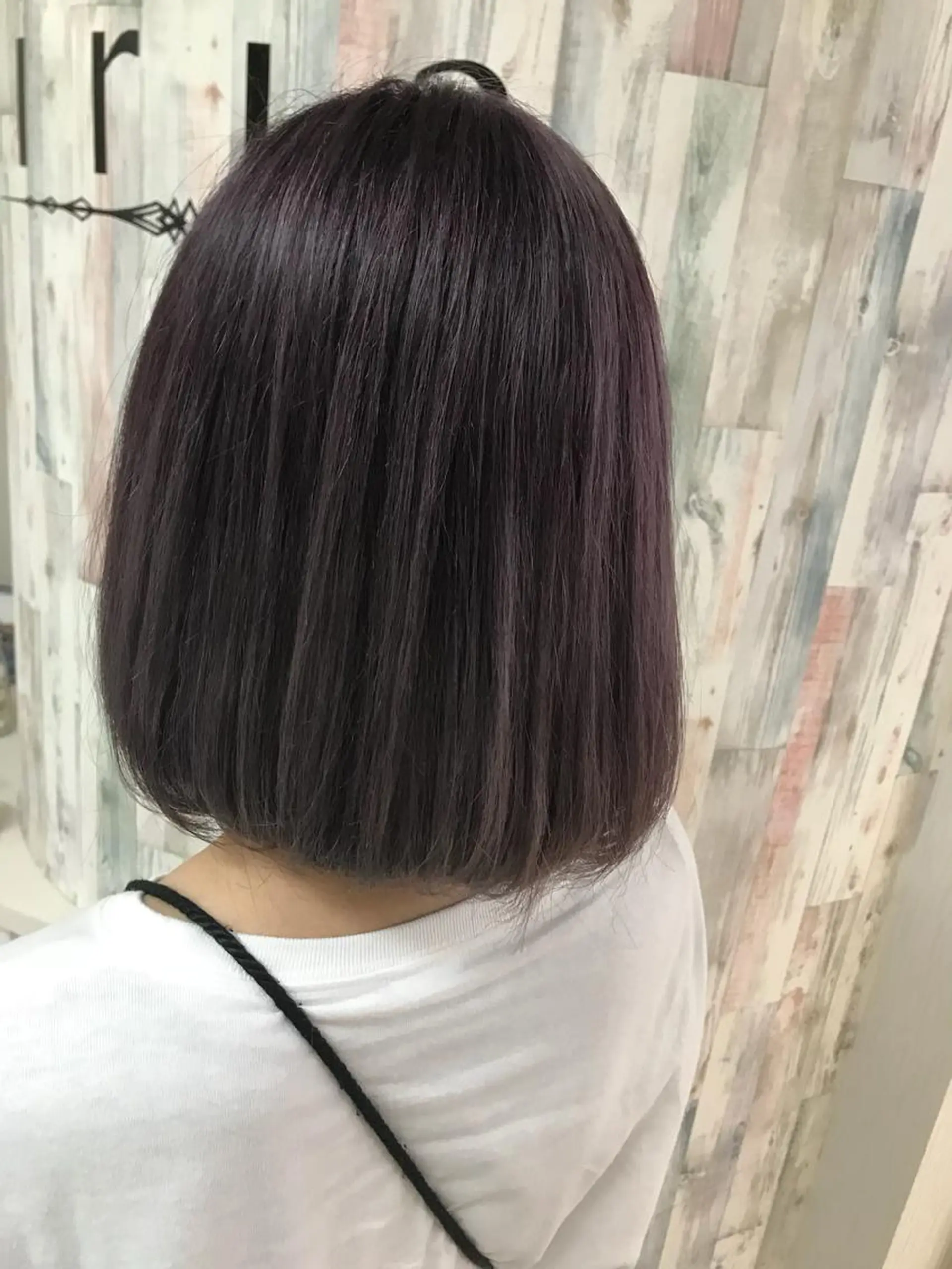 ショート カラー グレージュ ラベンダーカラー ラベンダーグレージュ ラベンダーグレー ヘアカラー kazufumi ..のヘアスタイル