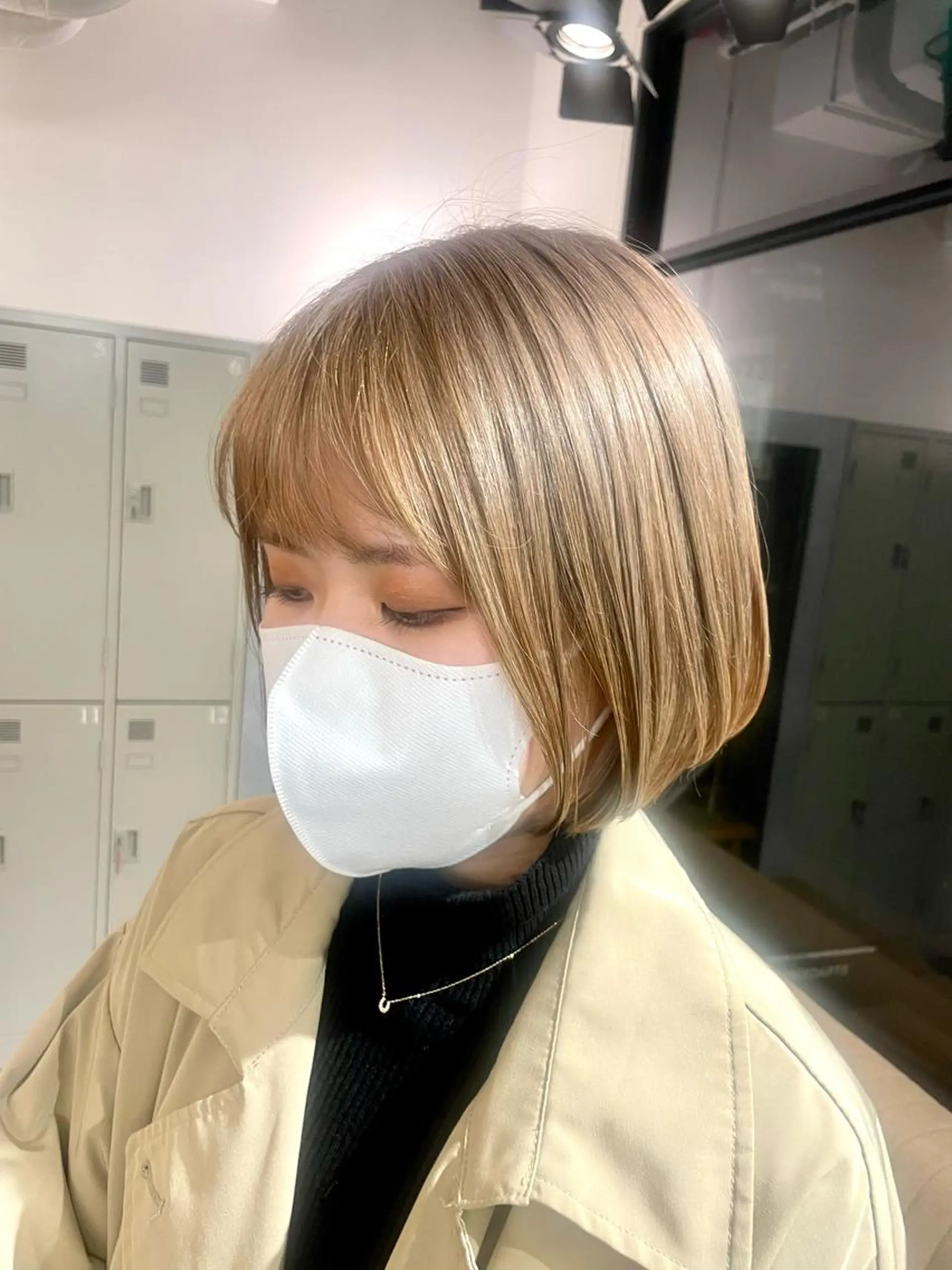 ミディアム カラー ヘアカラー トリートメント 色気レイヤー& ショートはお任せ🌟のヘアスタイル