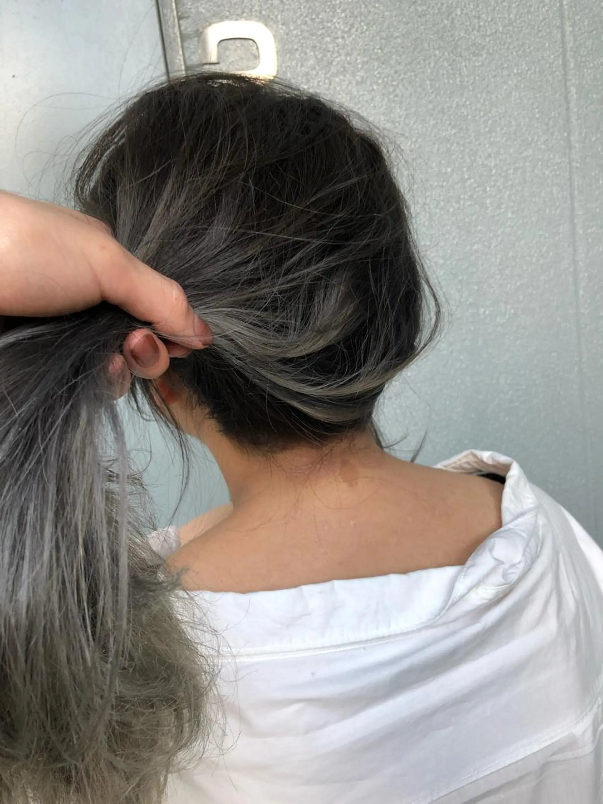 ロング カラー バレイヤージュ レイヤーカット ヘアカラー PSY(サイ)池袋 金田尚久🎨のヘアスタイル