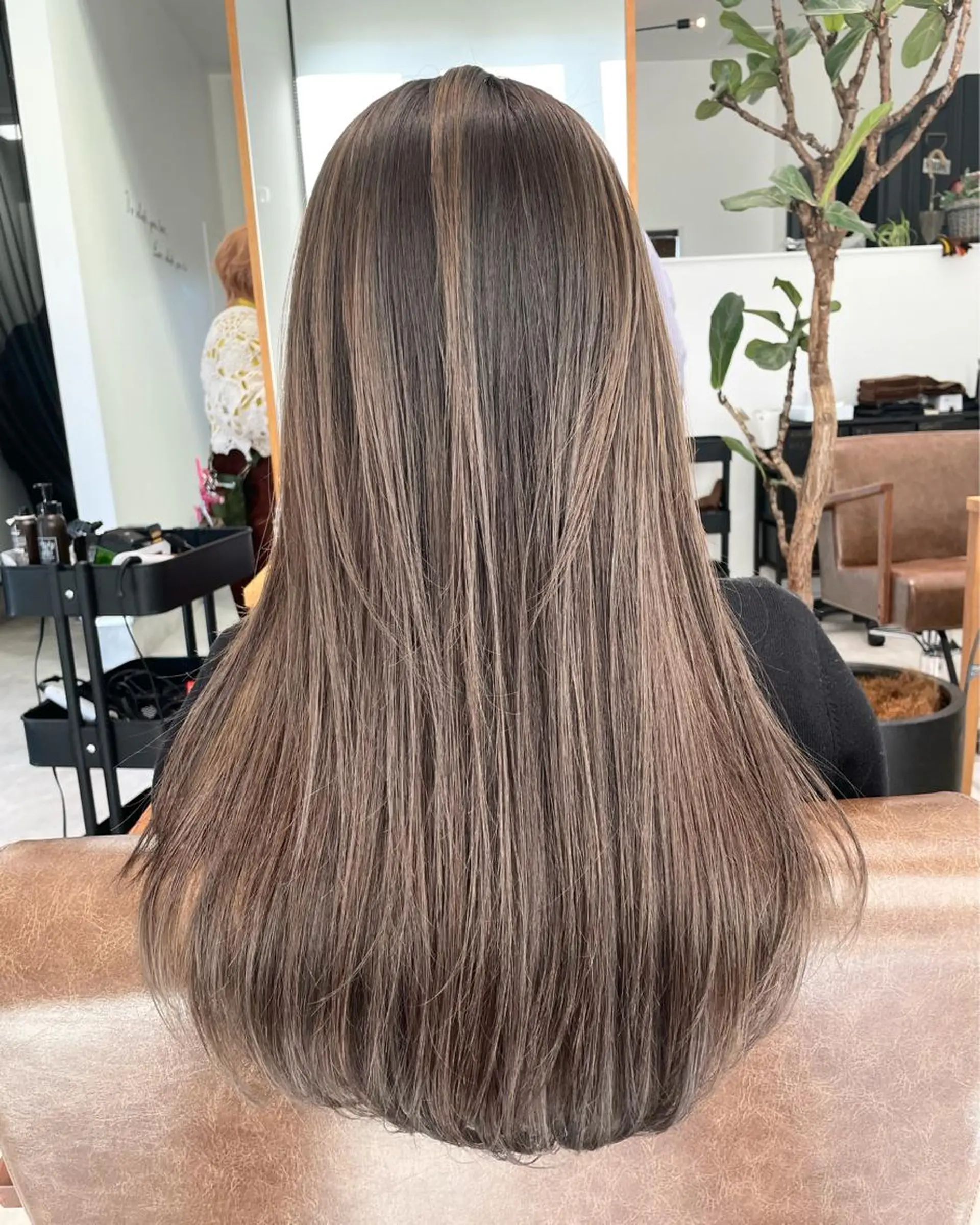 ロング 河内 元伸のヘアスタイル