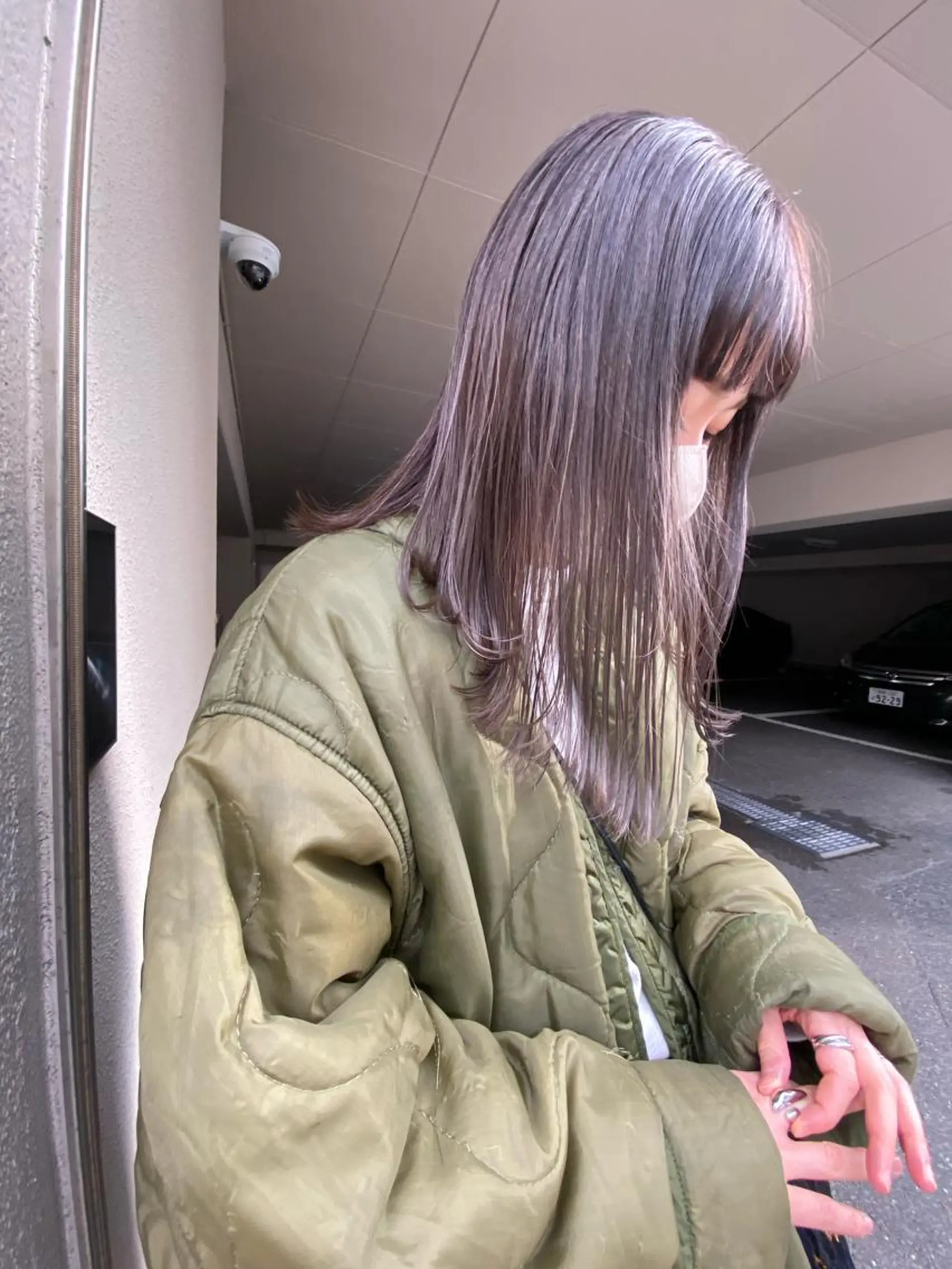 セミロング カット ヘアカラー トリートメント Musiiik hairのヘアスタイル